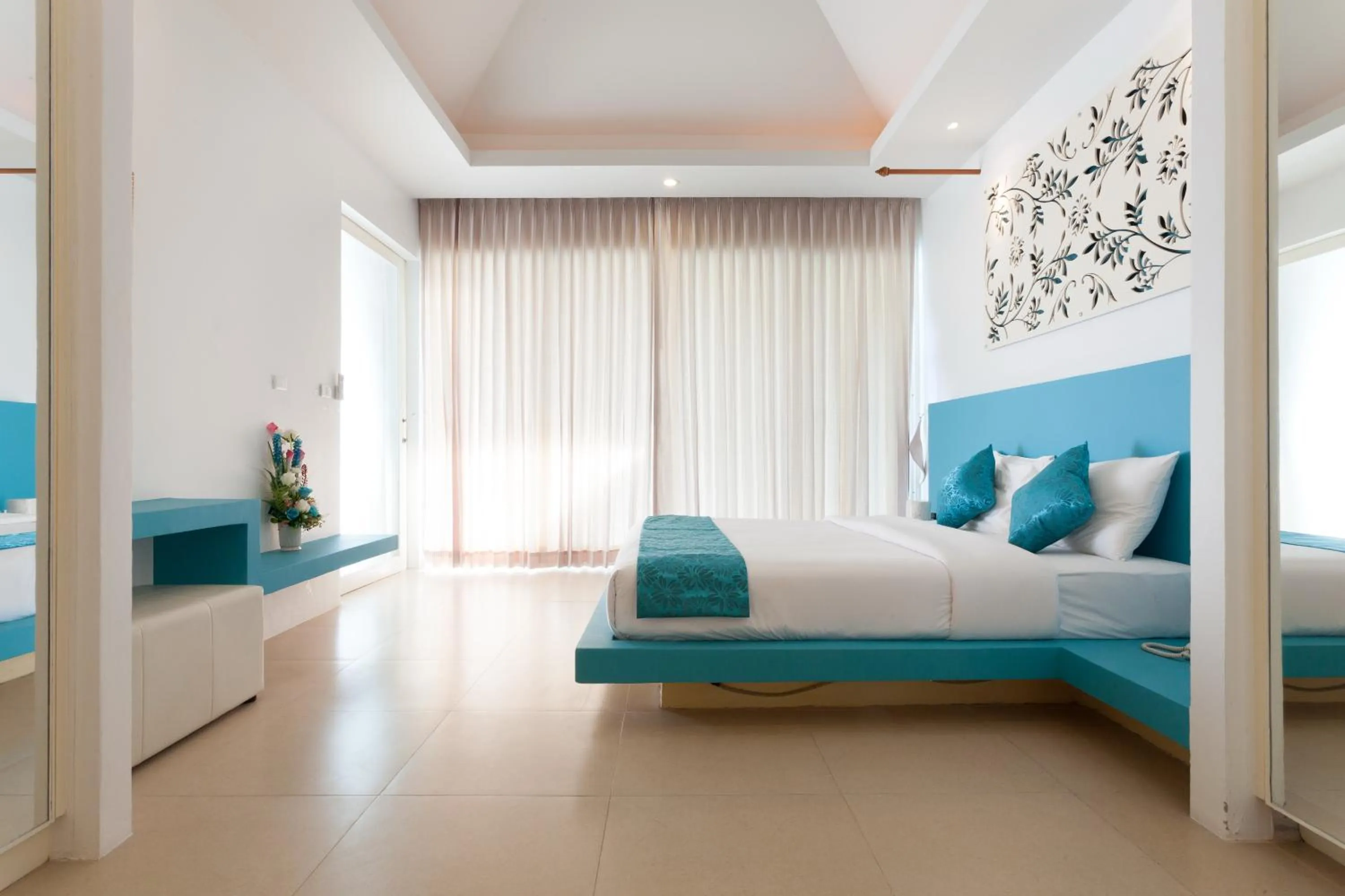Bedroom, Bed in Amala Grand Bleu Resort Hilltops - SHA