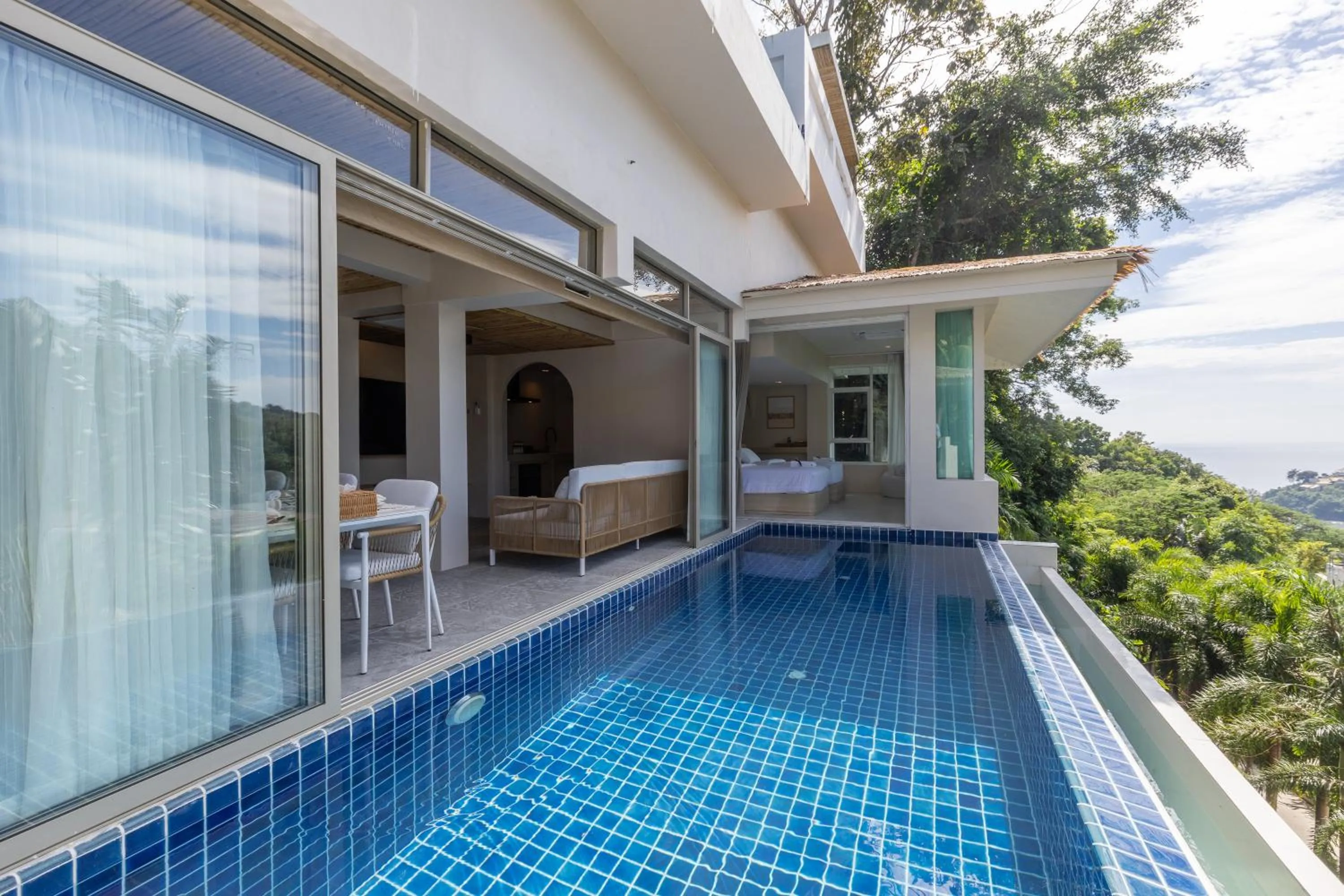 Patio in Amala Grand Bleu Resort Hilltops - SHA