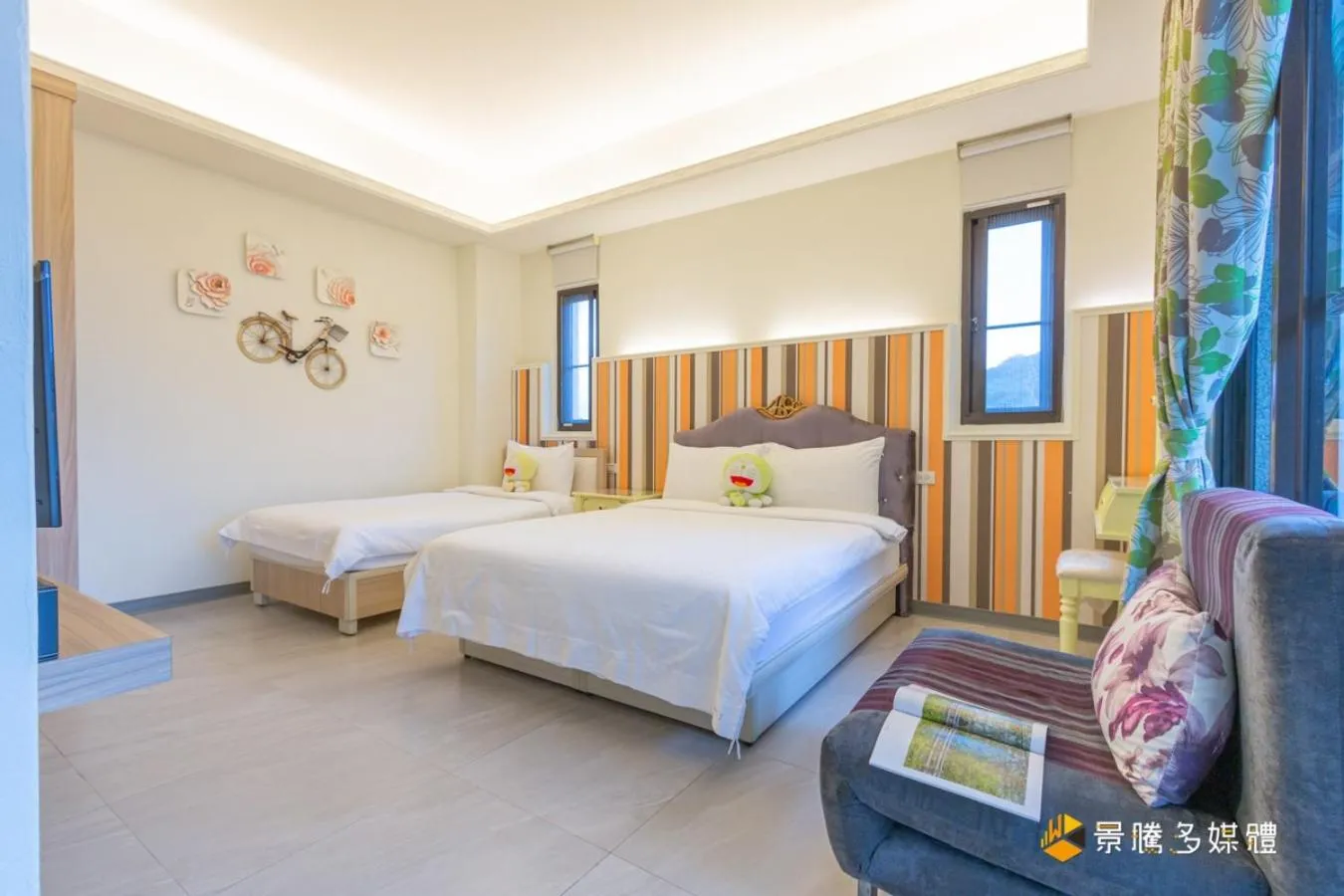 Bed in Happiness is coming(Near Hualien Railway Station)