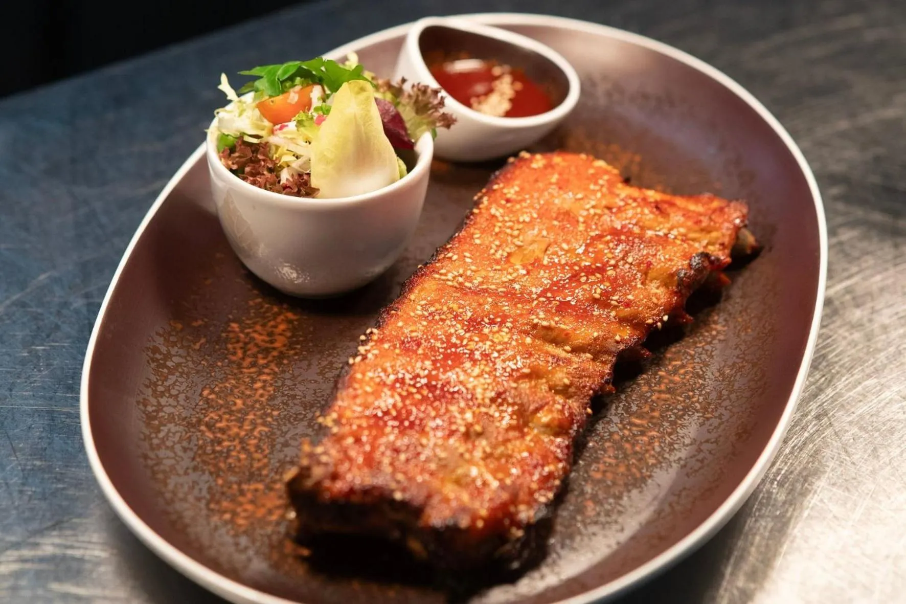 Food and drinks in Hôtel-Restaurant L'Auberge