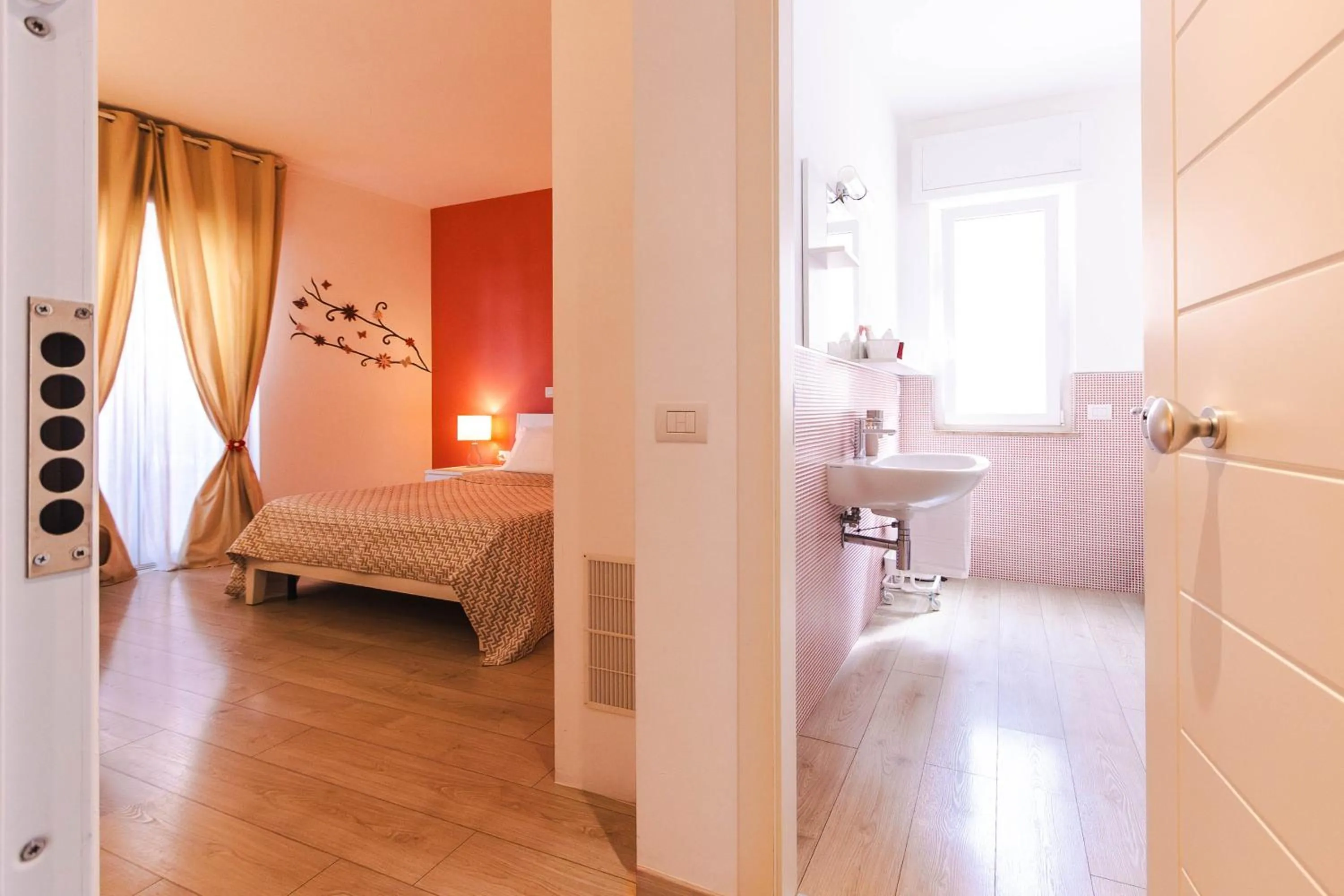 Bathroom, Bed in Dimora Francesca