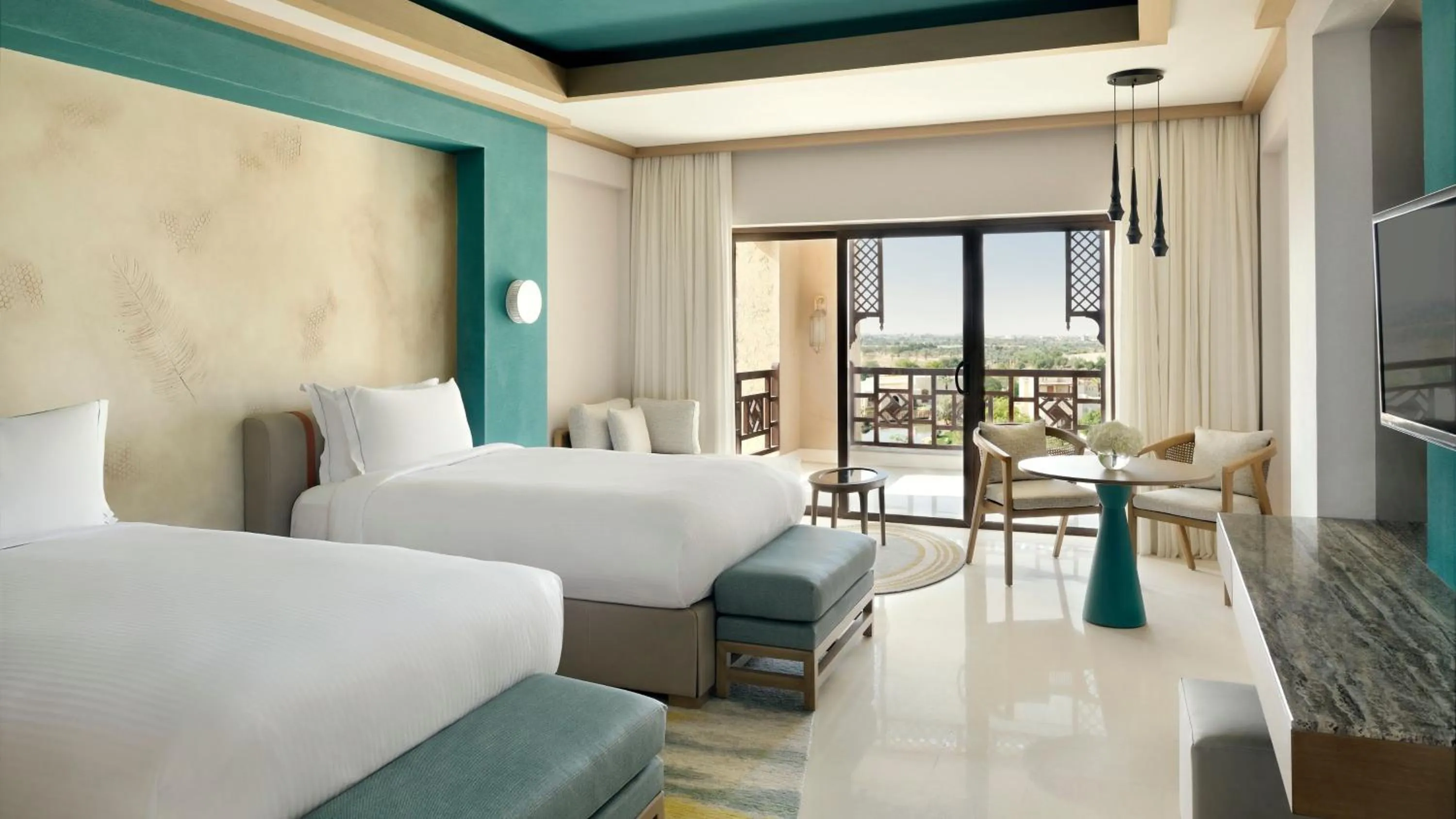 Photo of the whole room, Bed in InterContinental Durrat Al Riyadh Resort & Spa by IHG