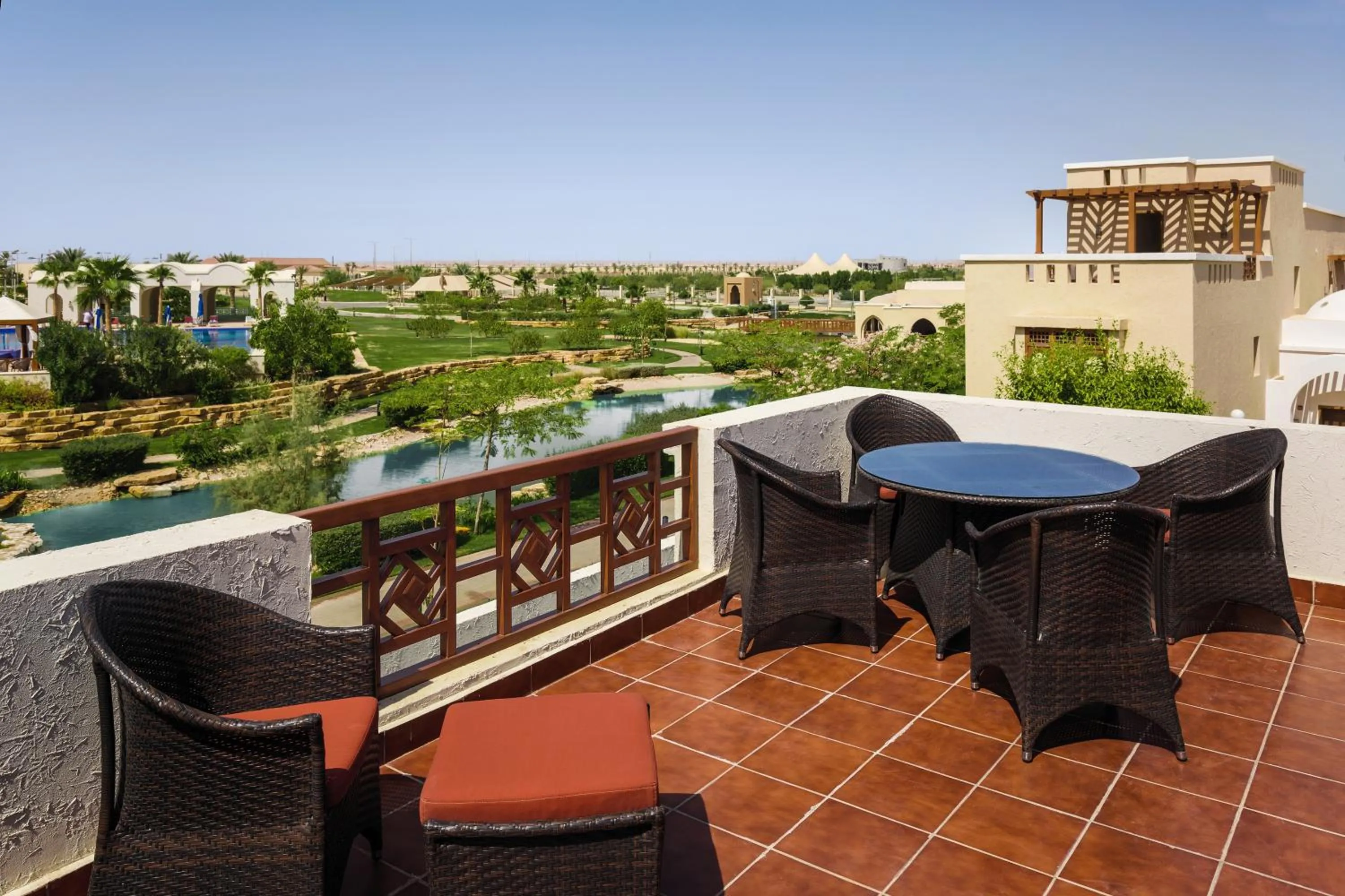 Balcony/Terrace in InterContinental Durrat Al Riyadh Resort & Spa by IHG