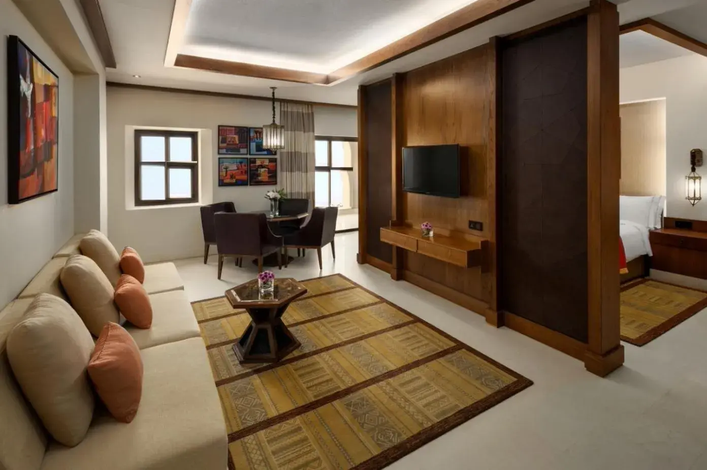 Junior King Suite with Garden View in InterContinental Durrat Al Riyadh Resort & Spa by IHG Junior King Suite with Garden View in InterContinental Durrat Al Riyadh Resort & Spa by IHG