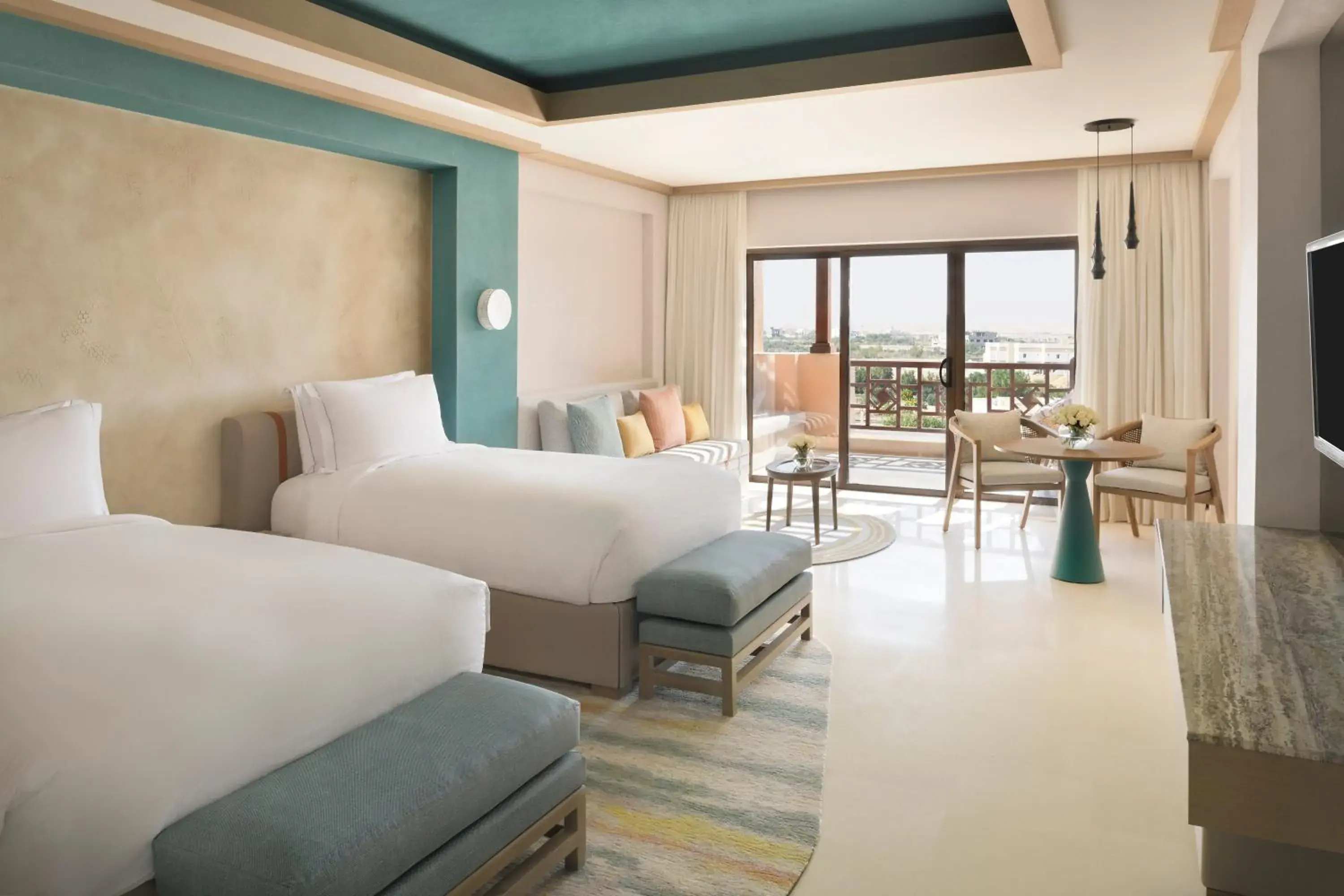 Premium Twin Room with Balcony and Garden View in InterContinental Durrat Al Riyadh Resort & Spa by IHG Premium Twin Room with Balcony and Garden View in InterContinental Durrat Al Riyadh Resort & Spa by IHG
