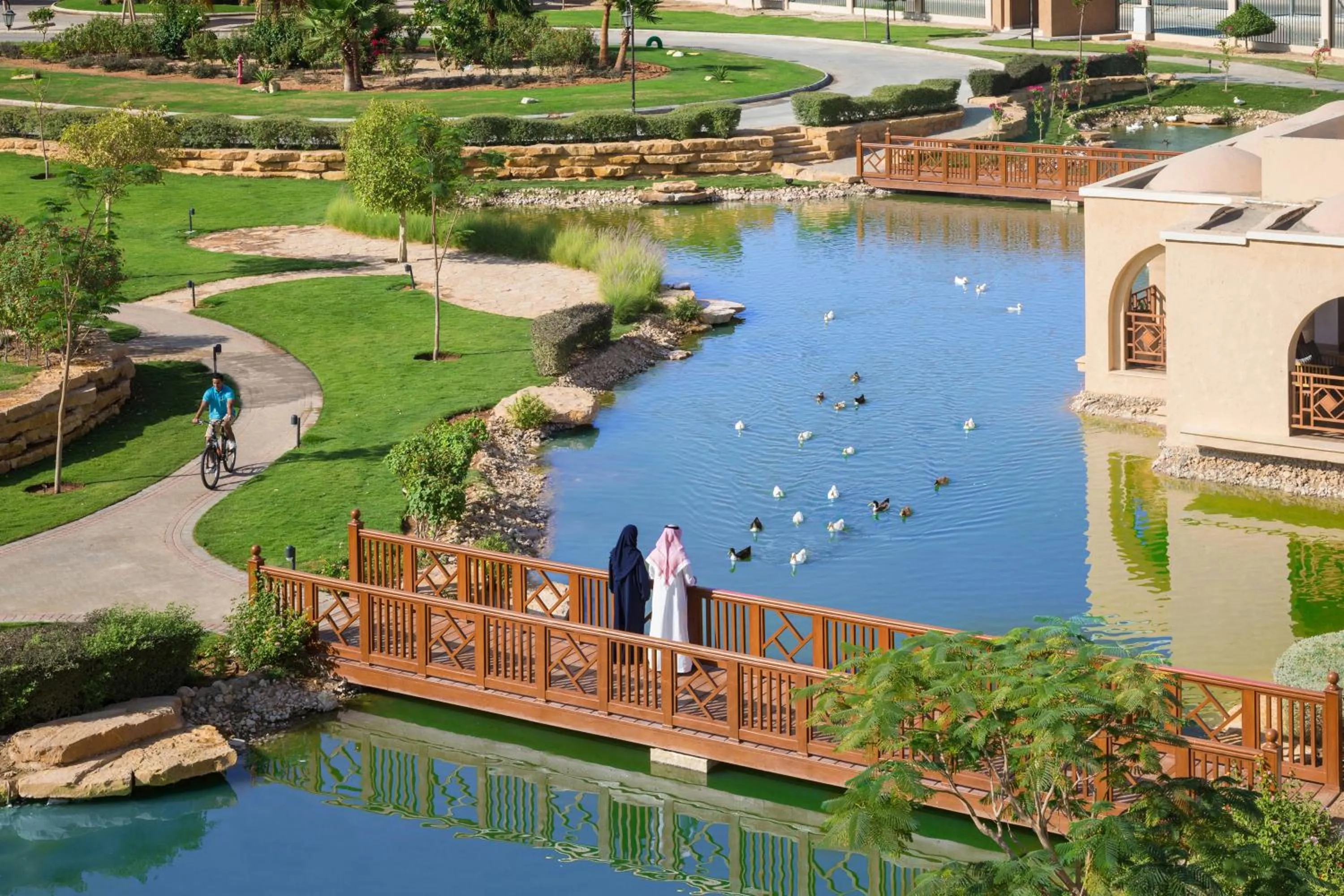 Garden in InterContinental Durrat Al Riyadh Resort & Spa by IHG