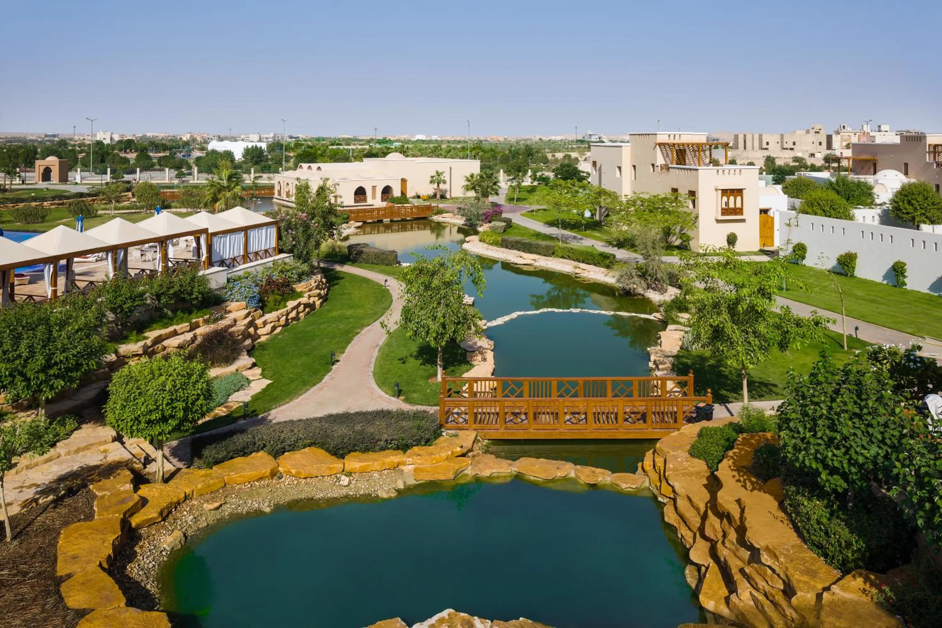 Garden view in InterContinental Durrat Al Riyadh Resort & Spa by IHG
