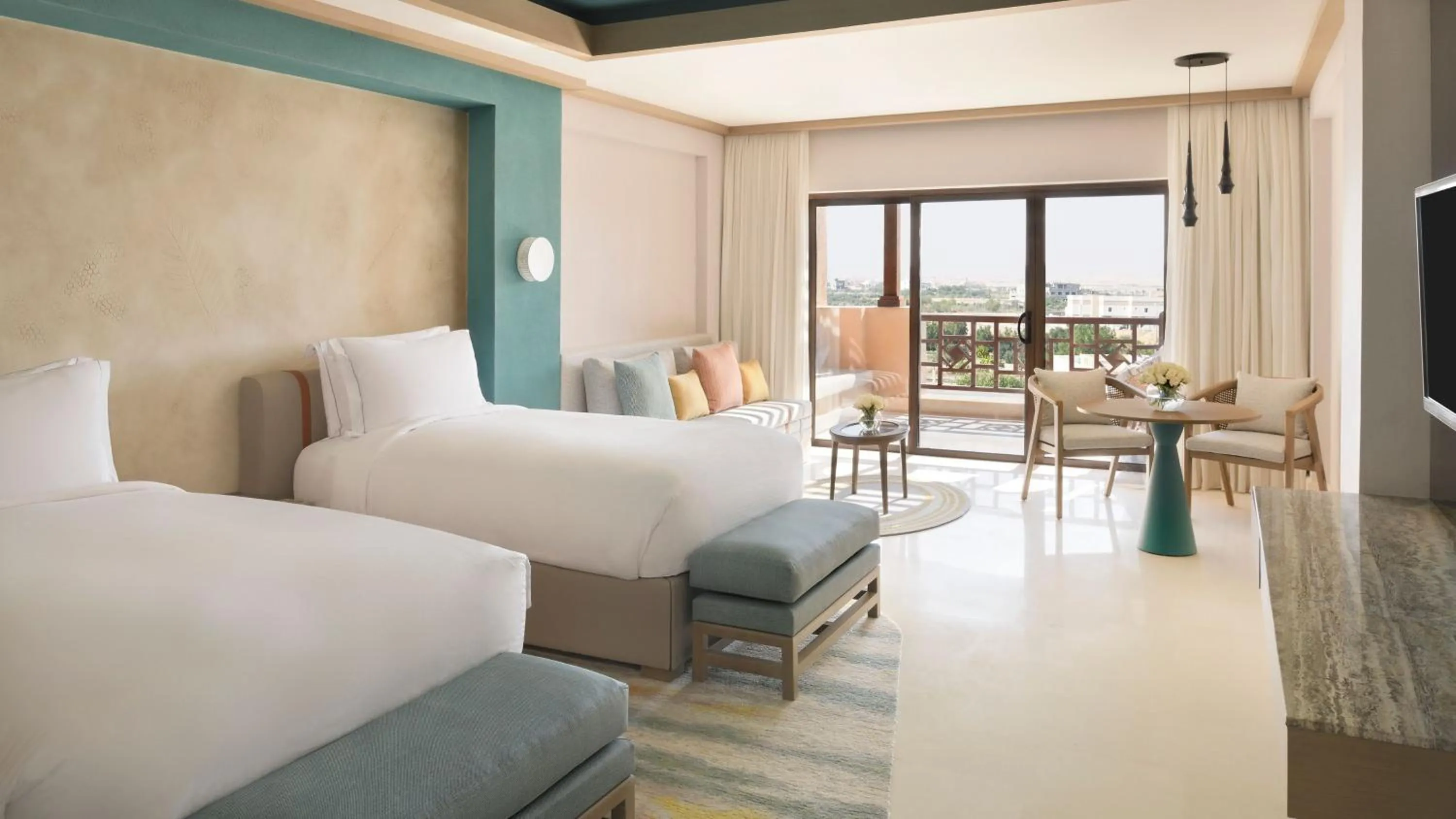 Photo of the whole room, Bed in InterContinental Durrat Al Riyadh Resort & Spa by IHG