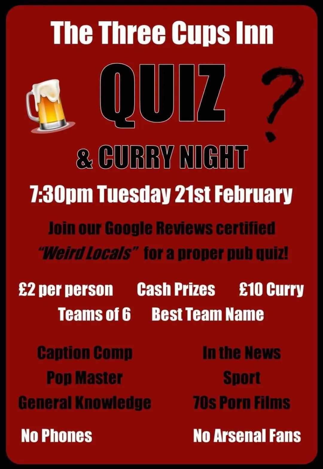 Lounge or bar in The Three Cups Inn