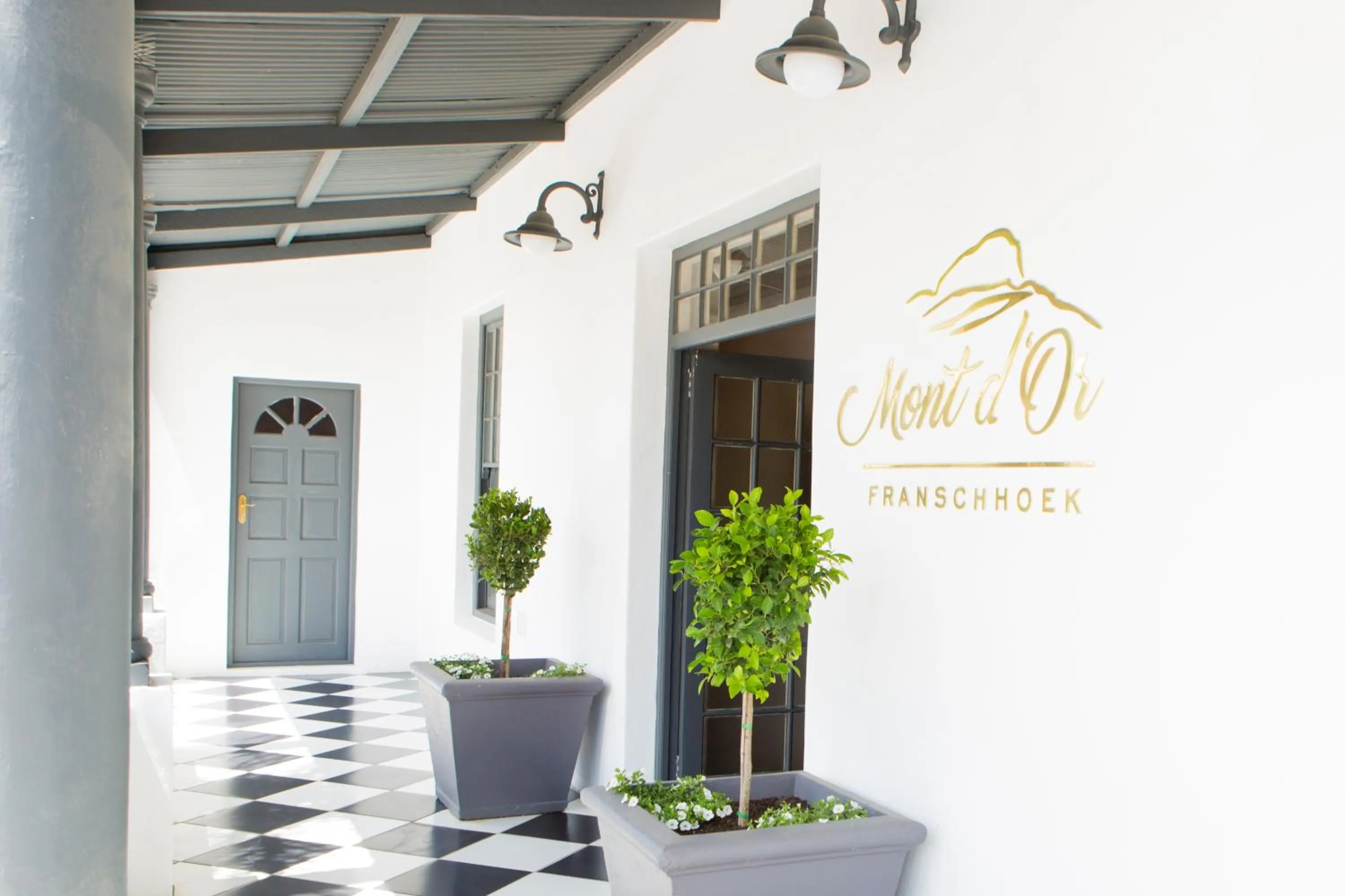 Patio in Mont d'Or Franschhoek