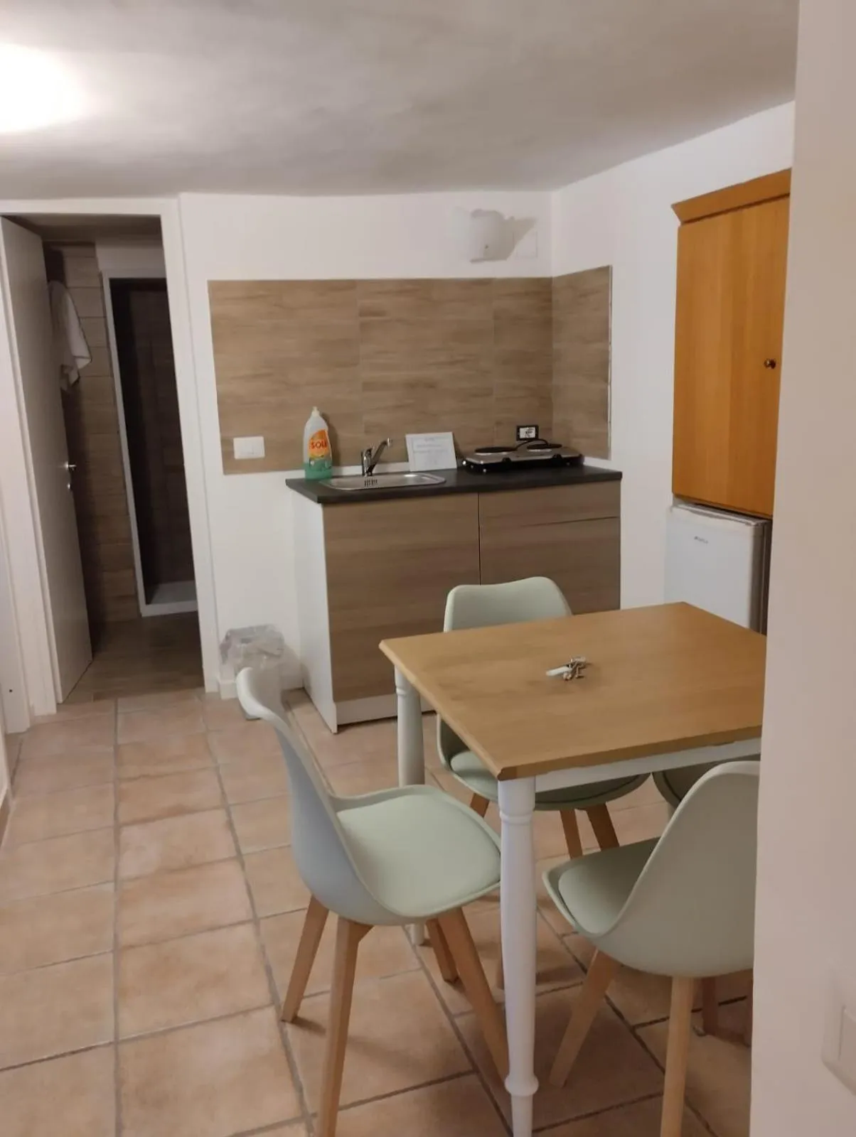 Kitchen or kitchenette in Amedeo Square