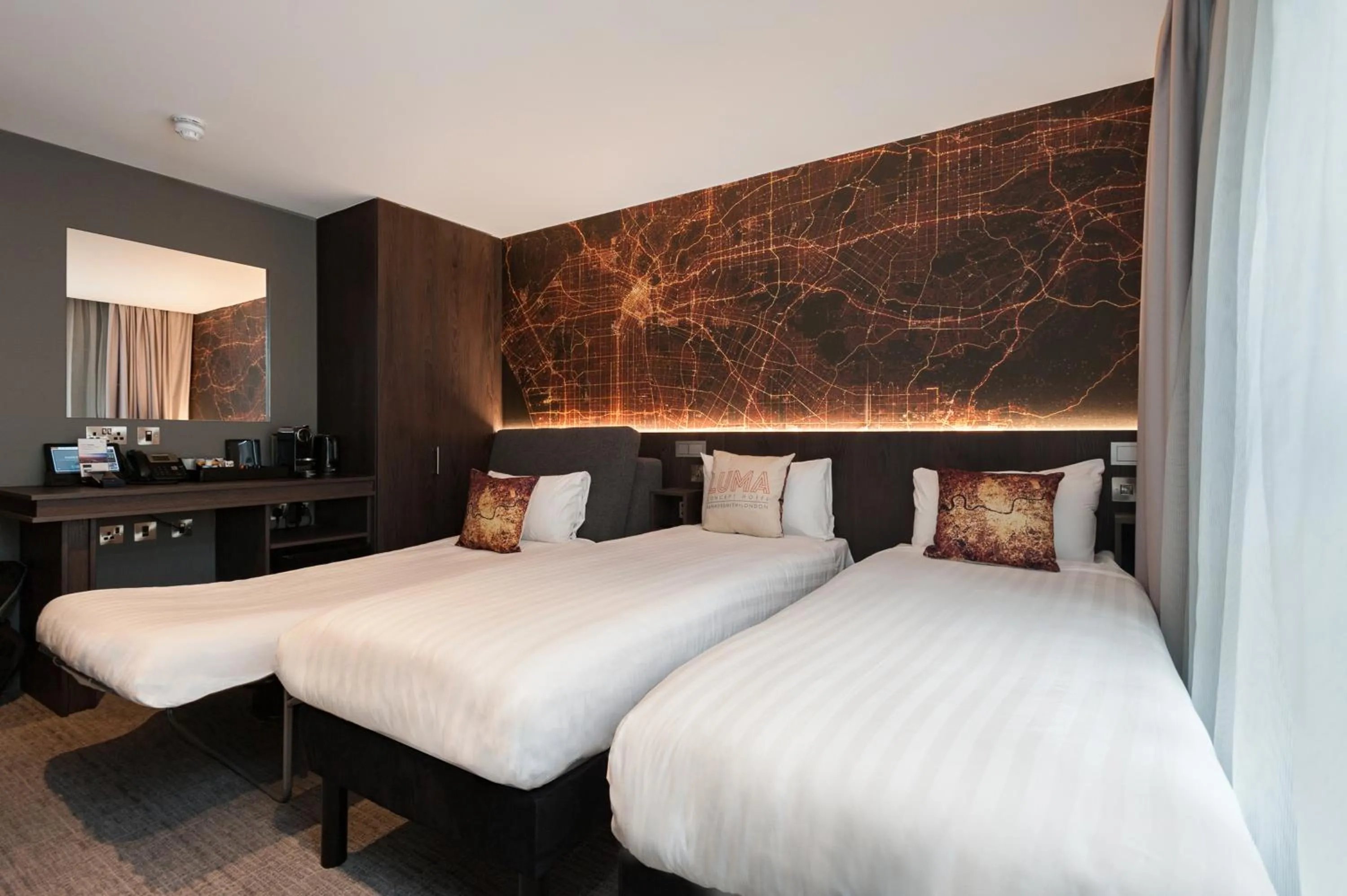 Bed in Heeton Concept Hotel – Luma Hammersmith