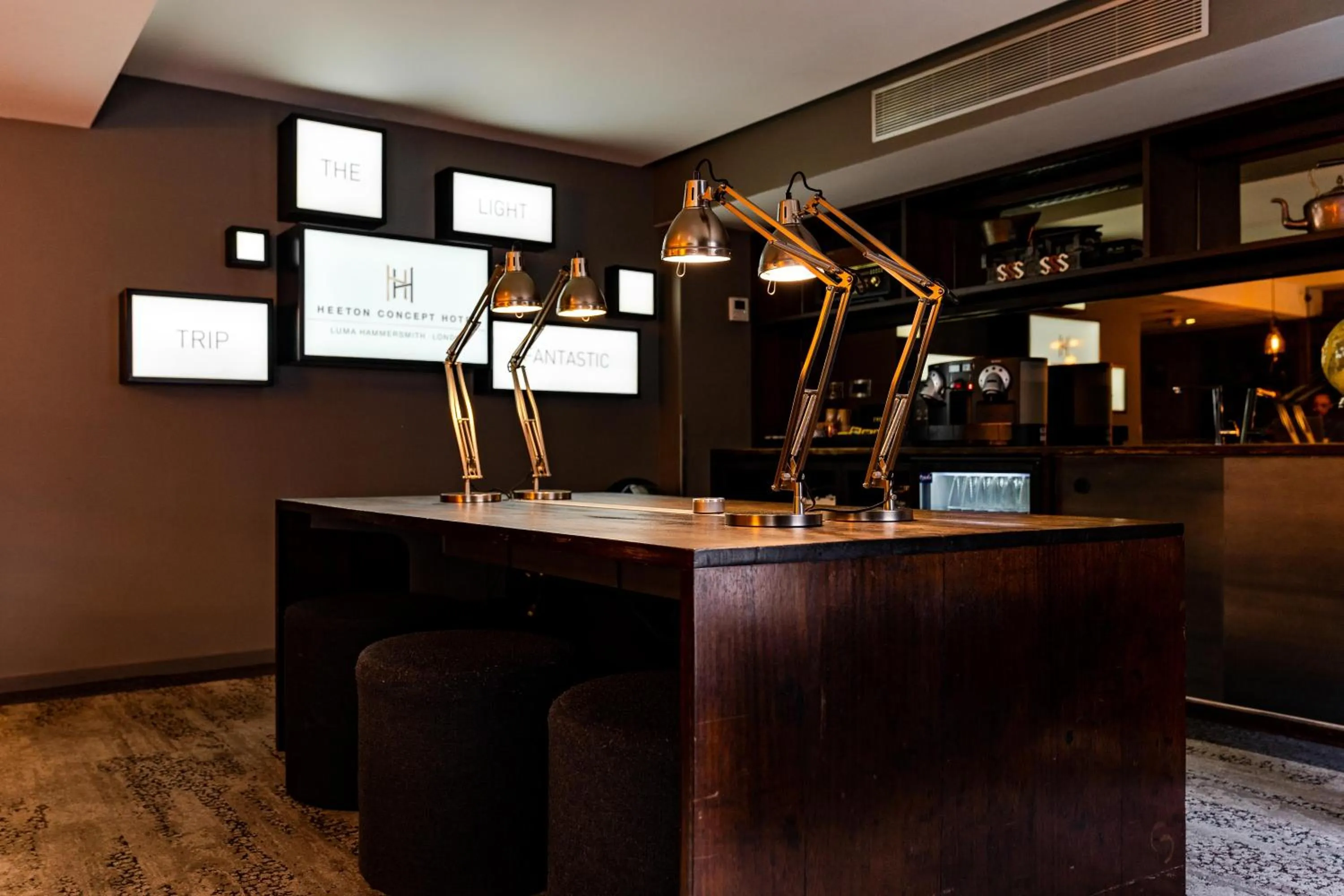 Lobby or reception in Heeton Concept Hotel – Luma Hammersmith