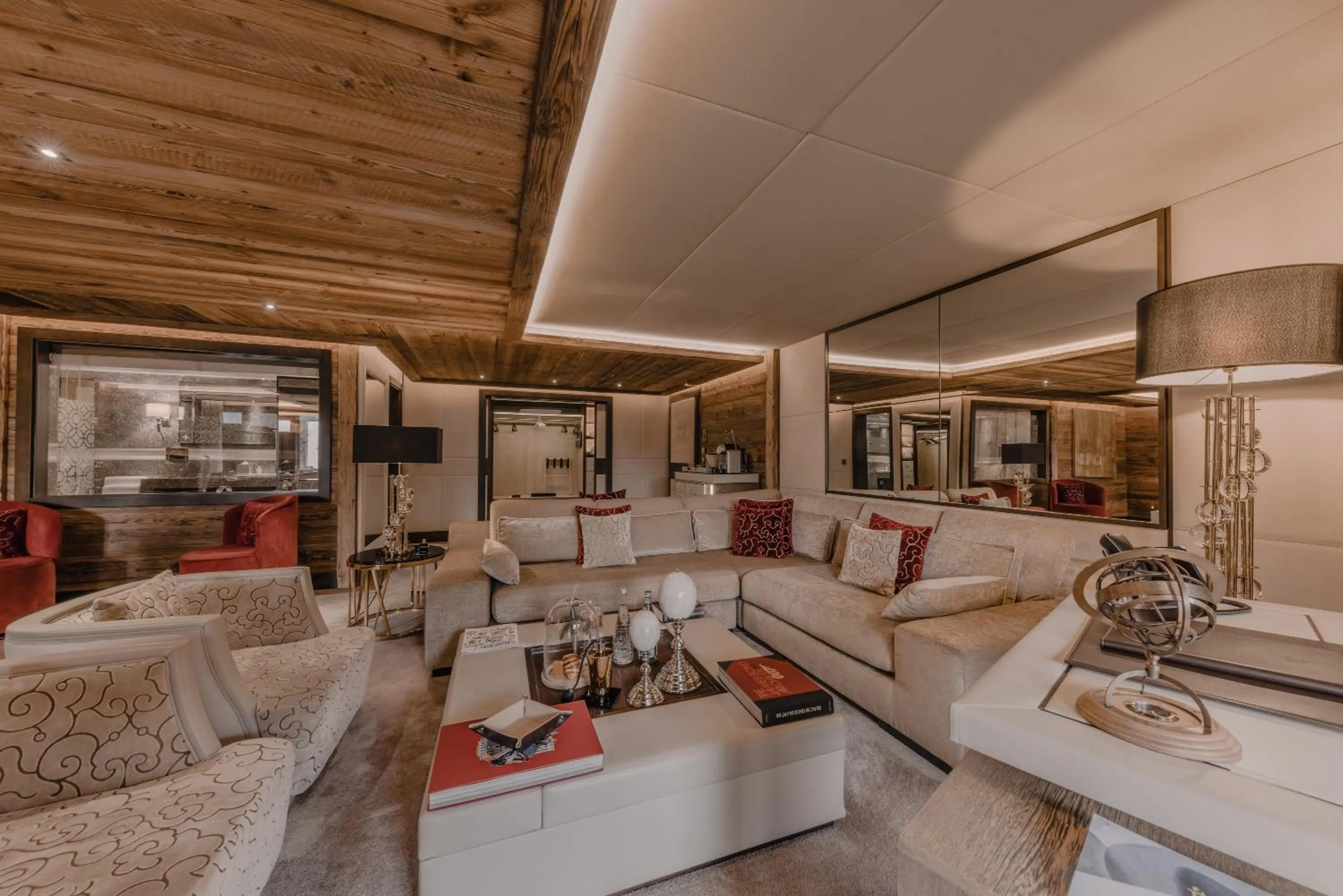 Living room in Ultima Hotel Gstaad