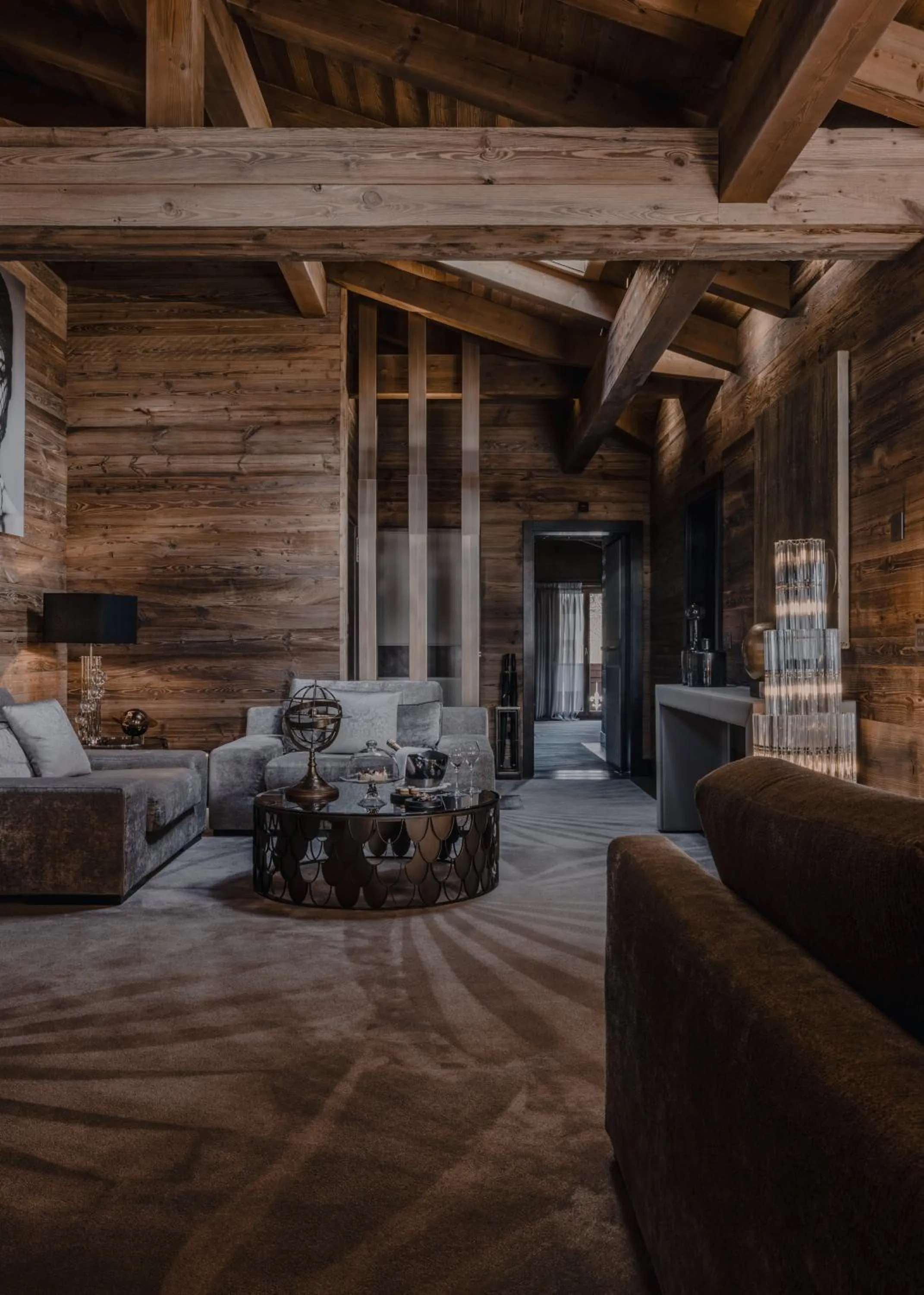 Living room in Ultima Hotel Gstaad