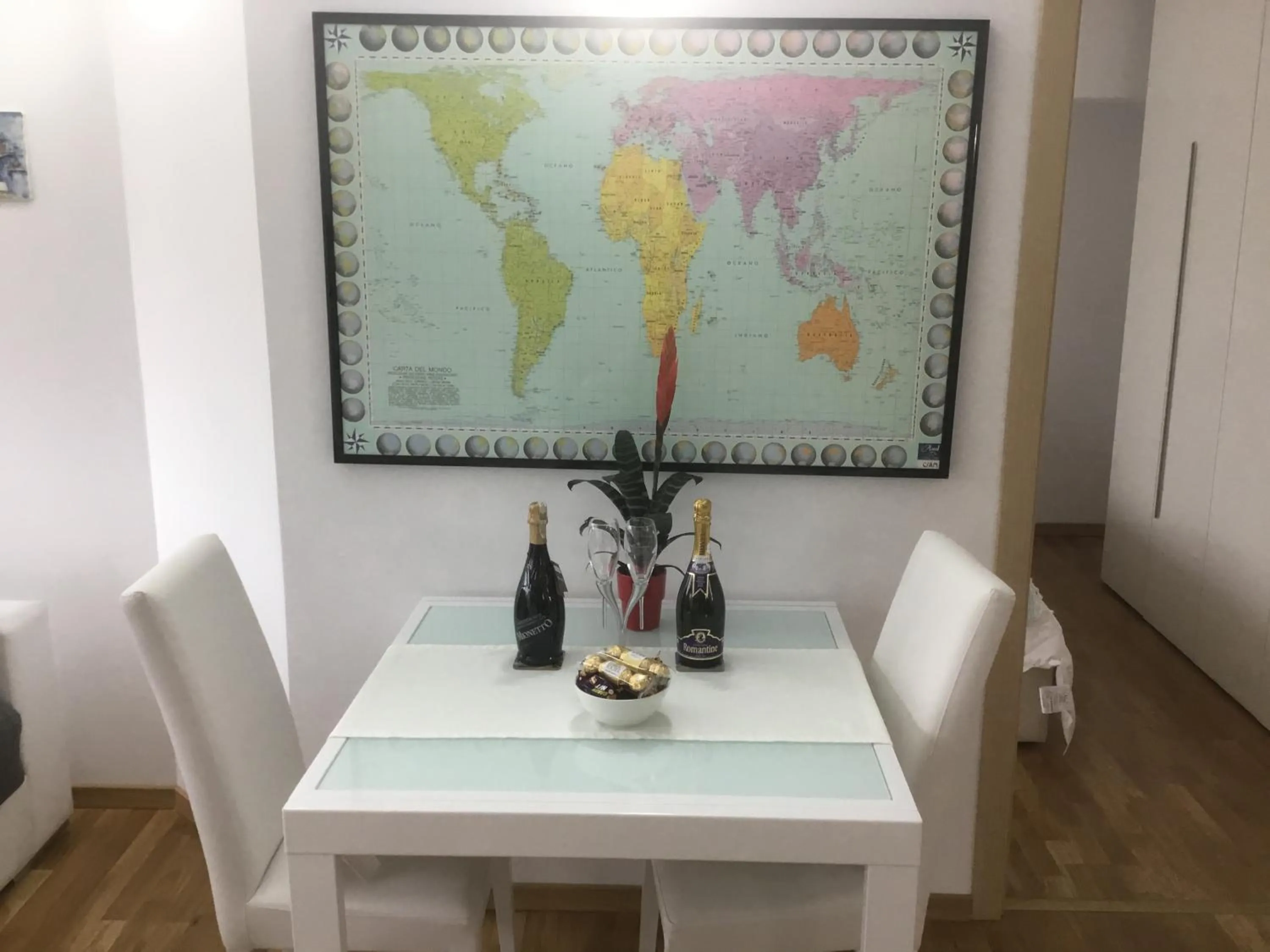 Living room in White Dream Suites