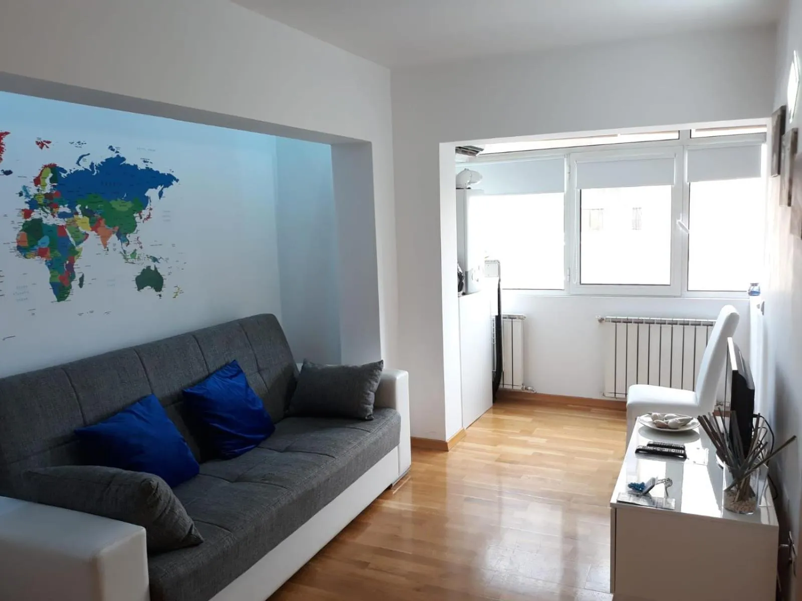 Living room in White Dream Suites