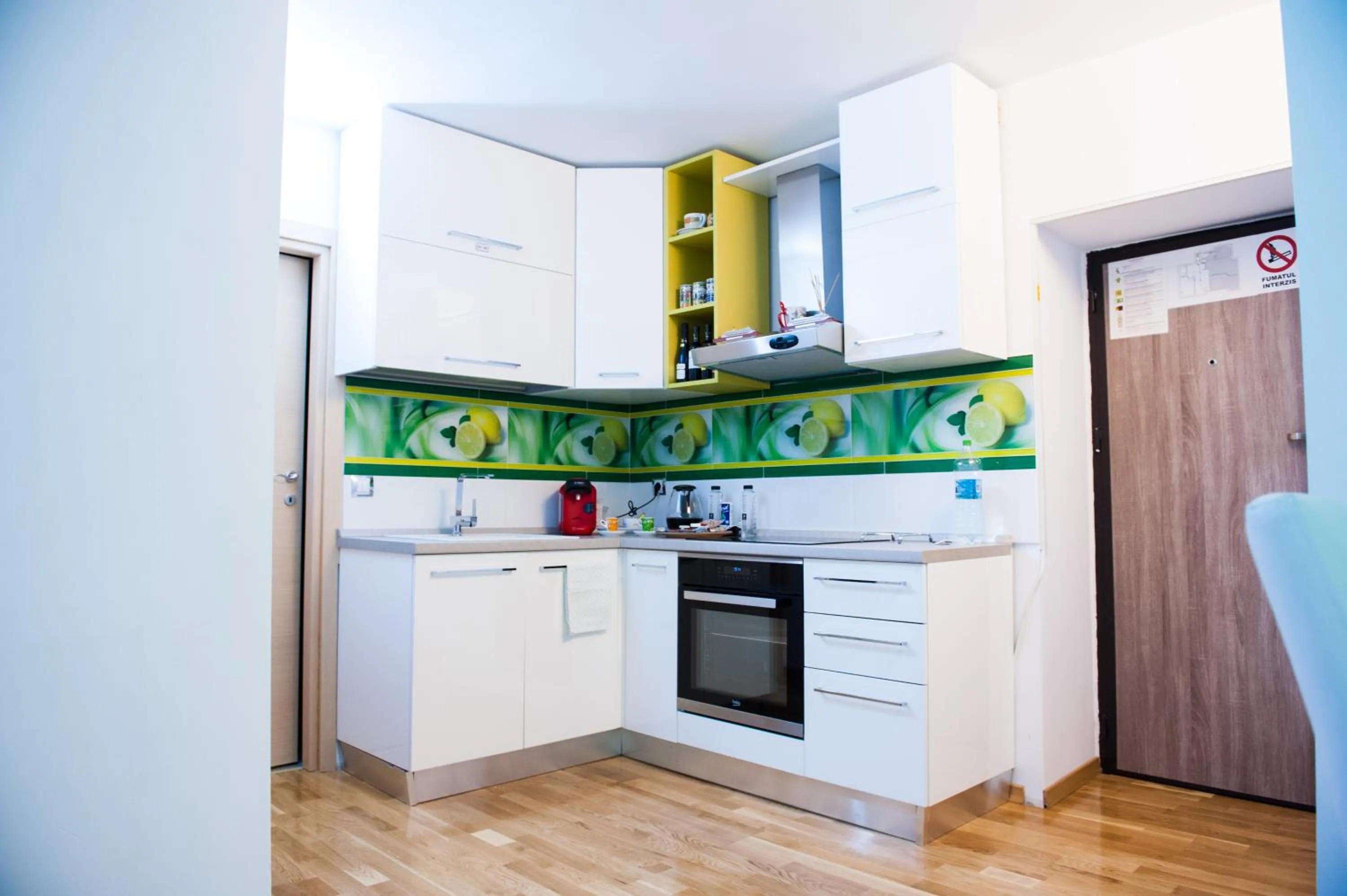 Kitchen or kitchenette in White Dream Suites