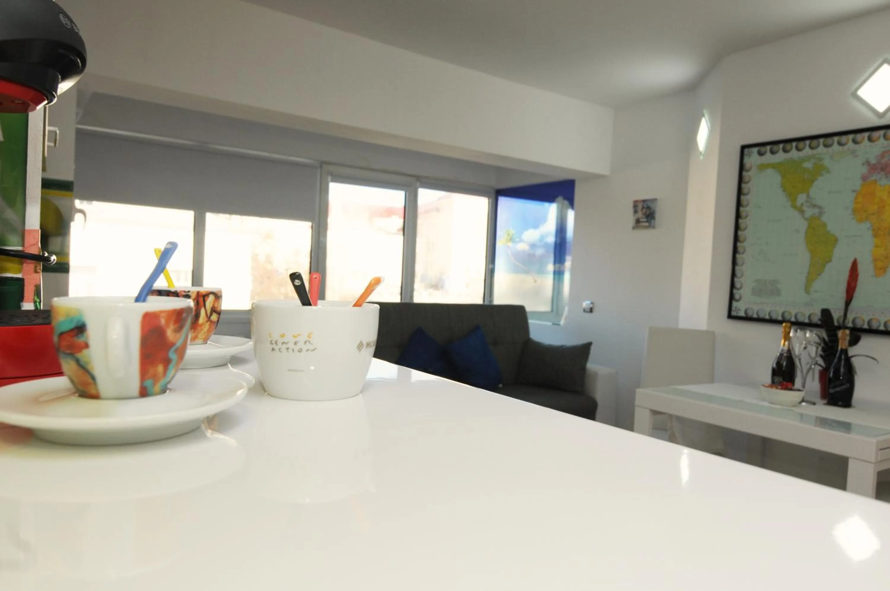 Decorative detail in White Dream Suites