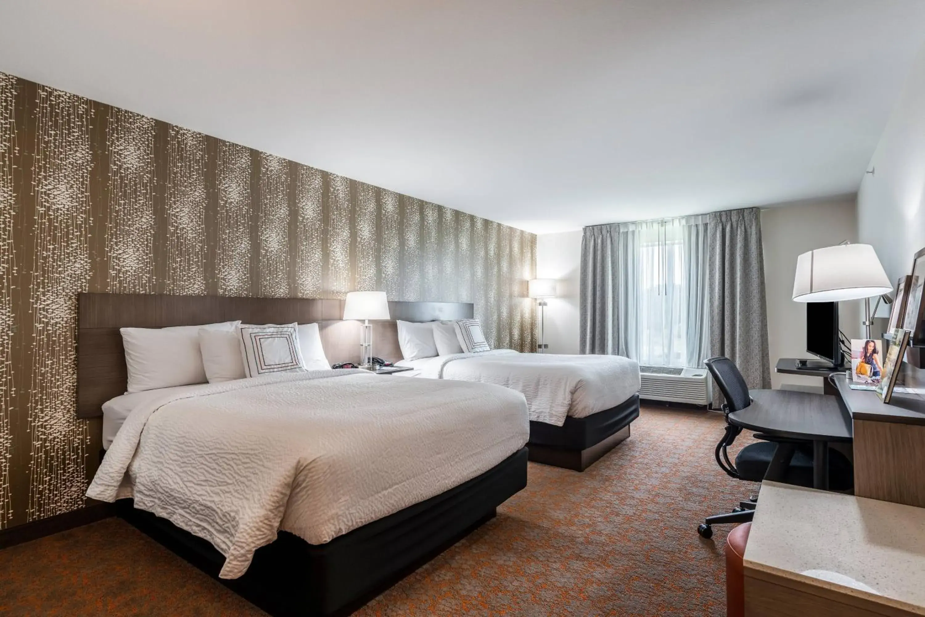 Queen Room with Two Queen Beds in Fairfield Inn & Suites by Marriott St. Joseph Stevensville Queen Room with Two Queen Beds in Fairfield Inn & Suites by Marriott St. Joseph Stevensville