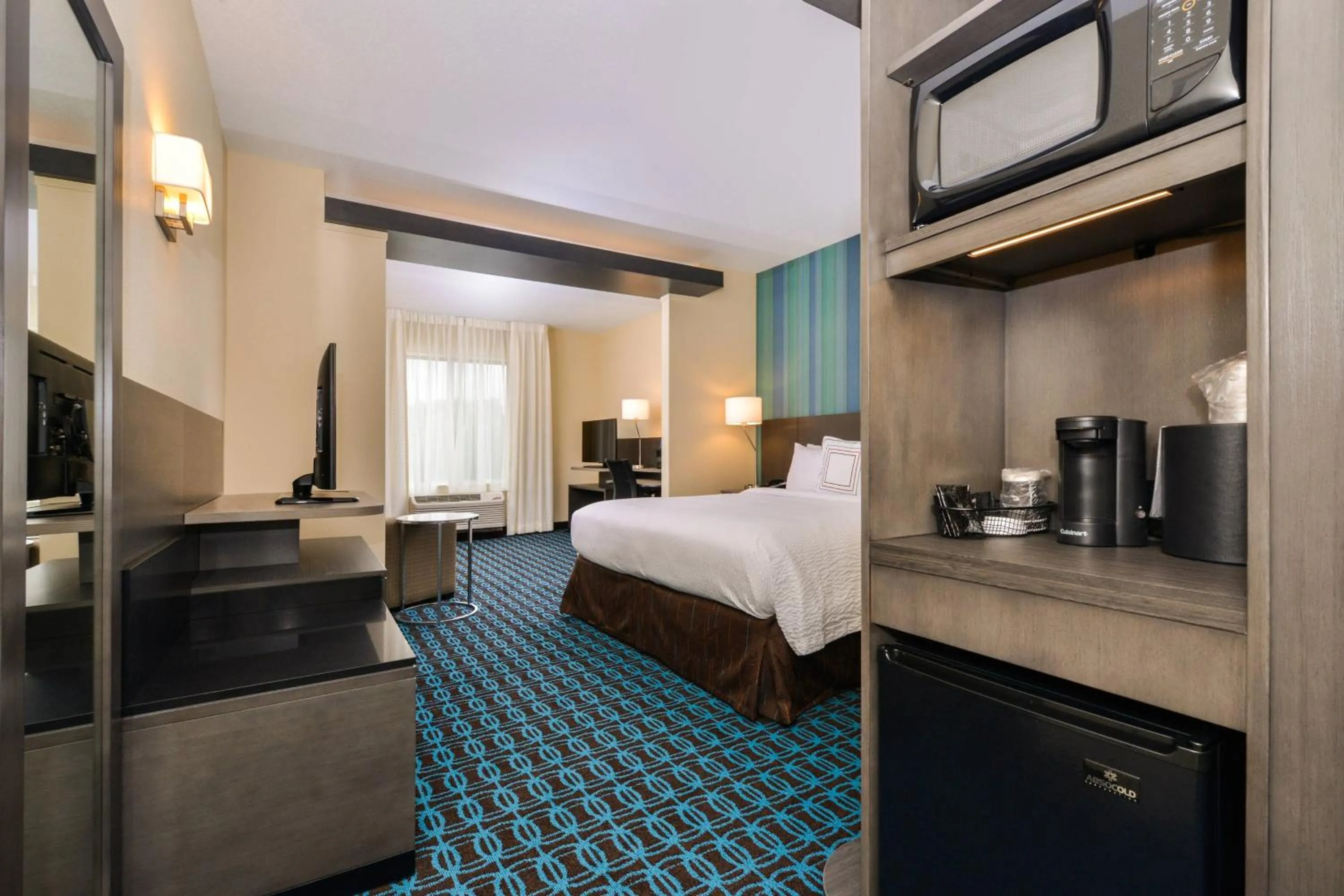 Bedroom, Bed in Fairfield Inn & Suites by Marriott Raleigh Cary