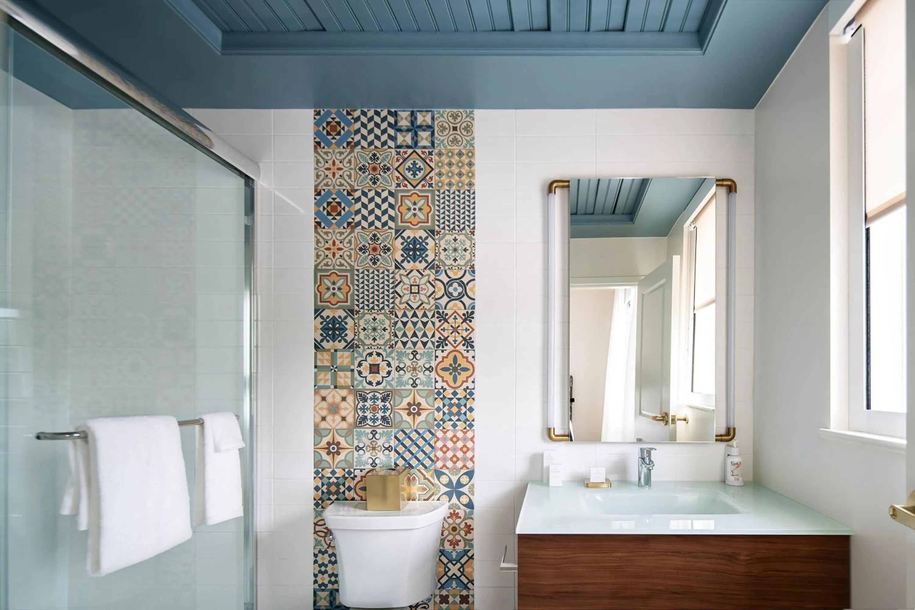 Bathroom in Fenway Hotel, Autograph Collection