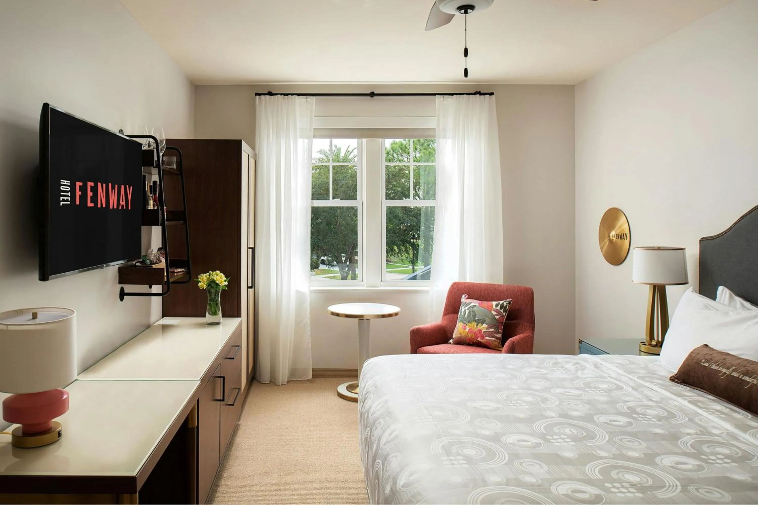 Bedroom, Bed in Fenway Hotel, Autograph Collection