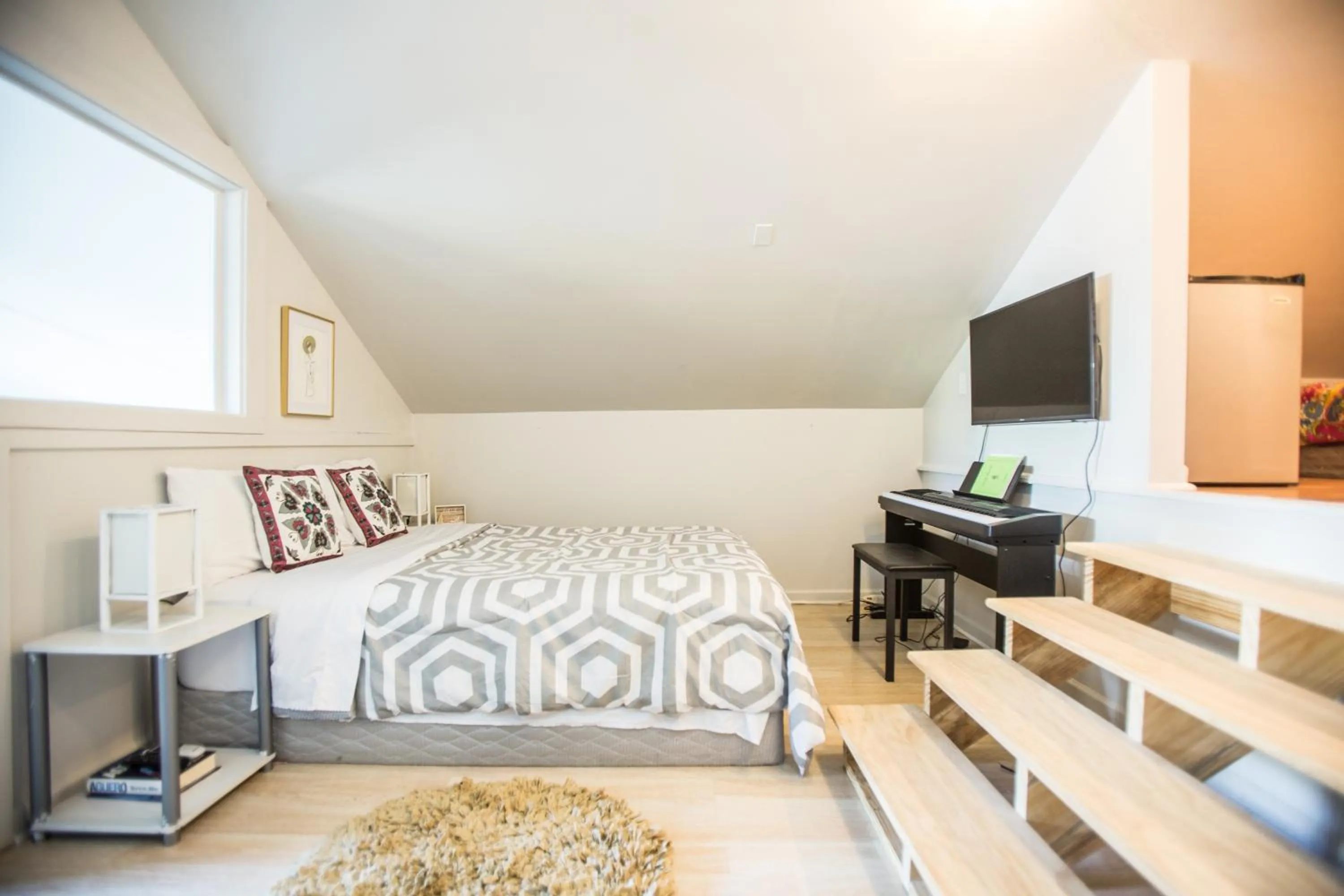 Bed in Creole Cottage Uptown