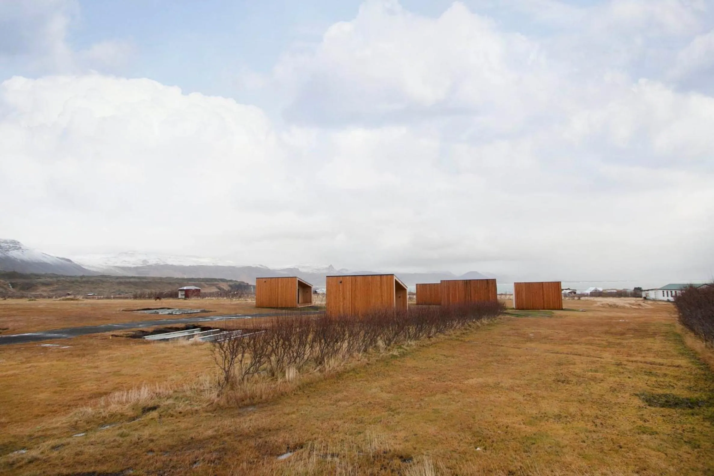 On site in Arnarstapi Cottages