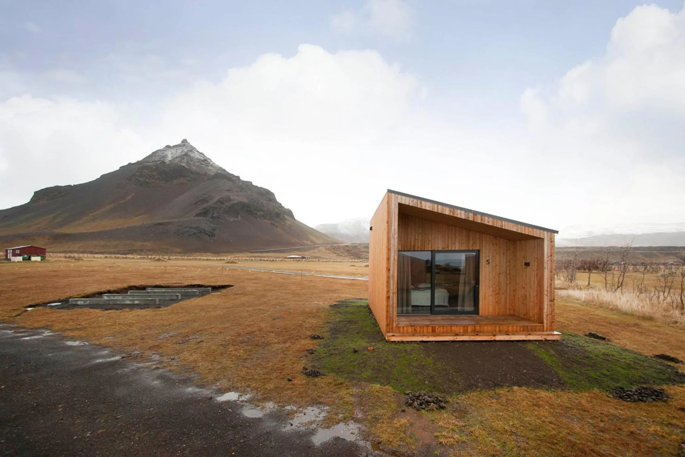Facade/entrance in Arnarstapi Cottages