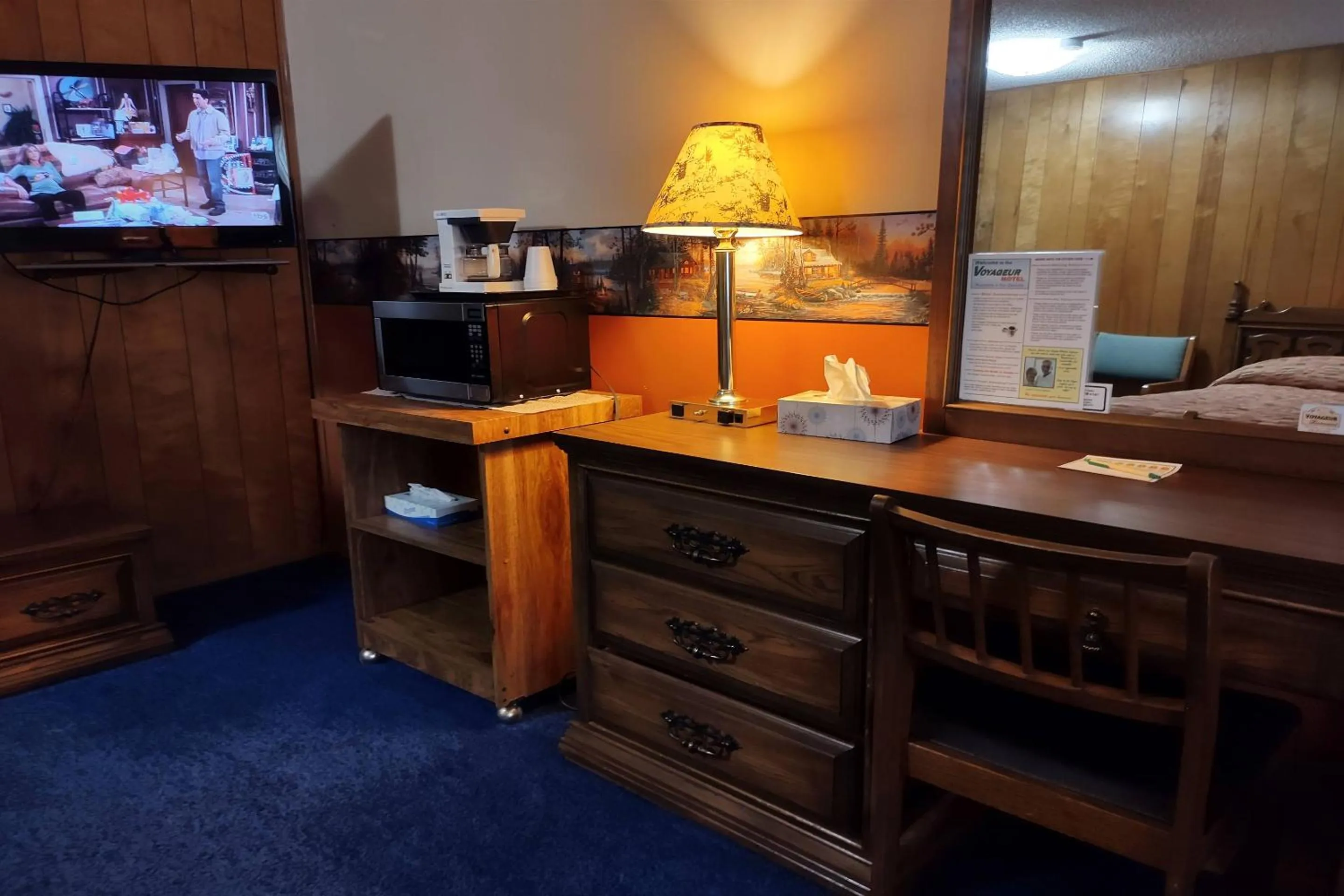 Bedroom in Love Hotels Voyageur by OYO at International Falls MN