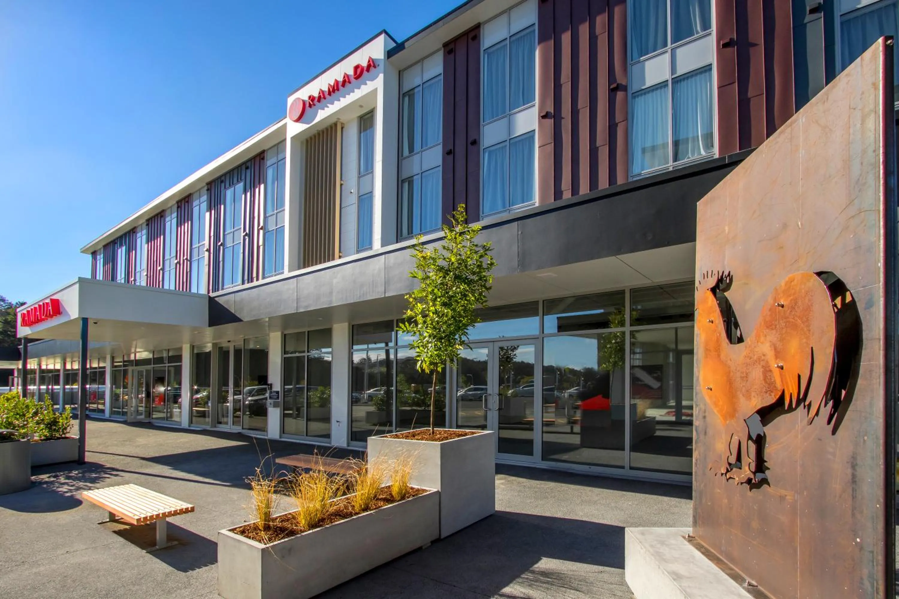 Property building in Ramada Suites by Wyndham Albany