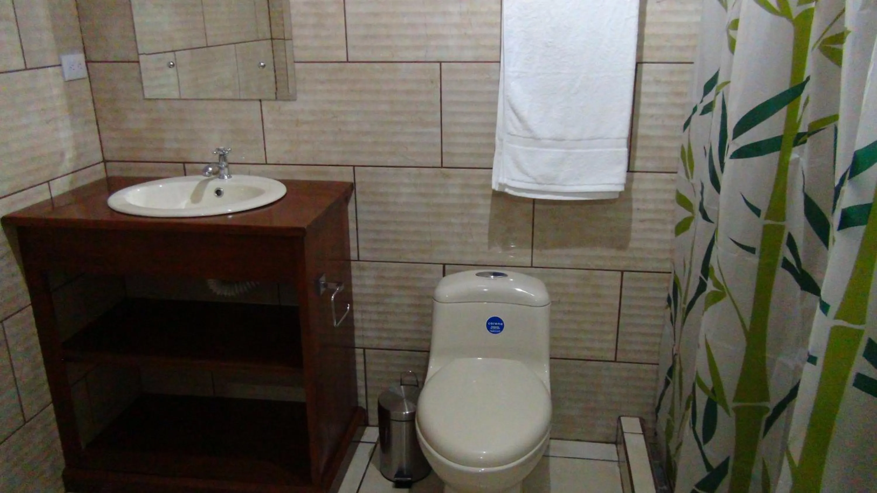 Shower in Mountain Faro Hotel