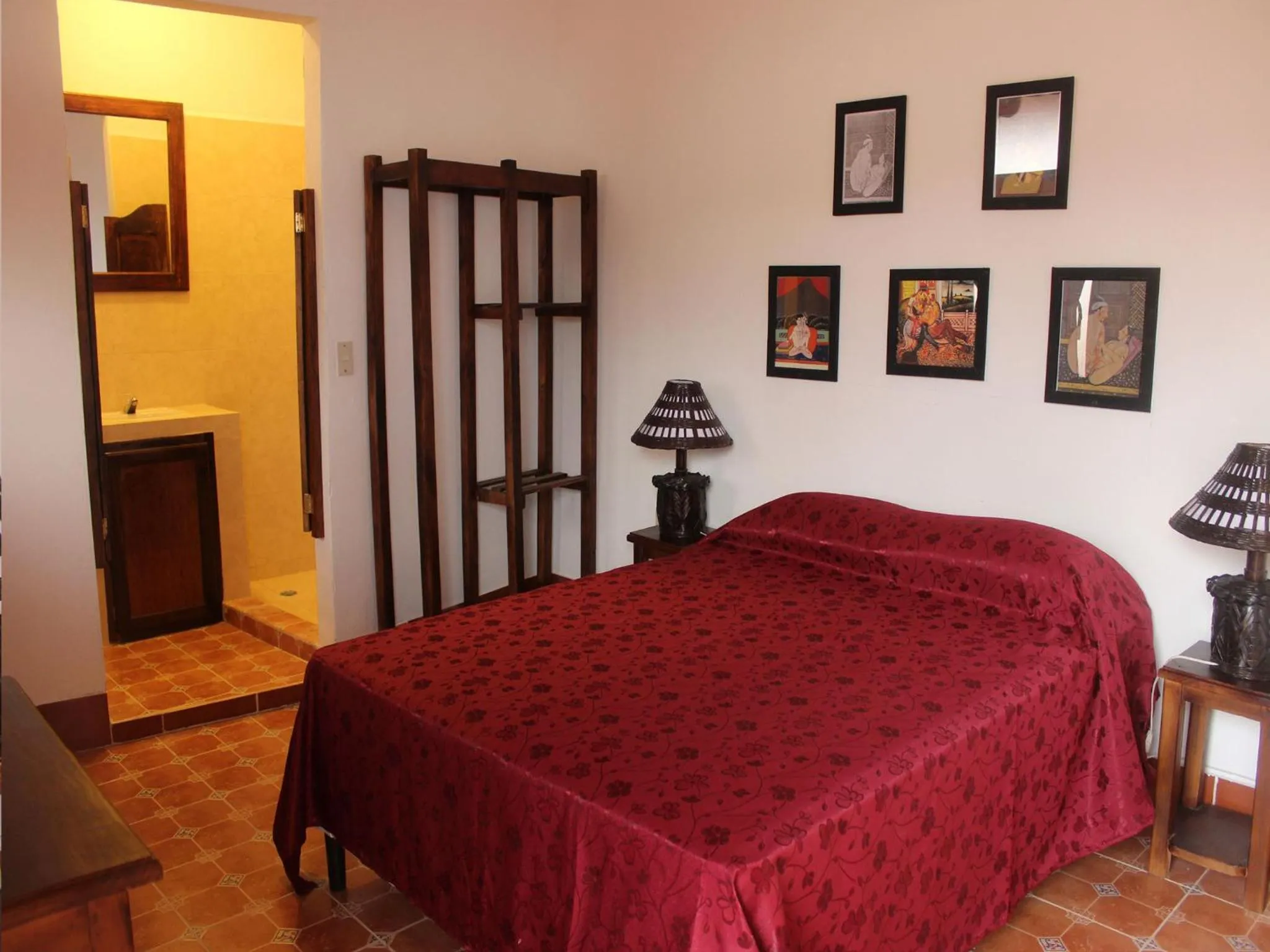 Decorative detail, Bed in Boutique Hotel Maharaja