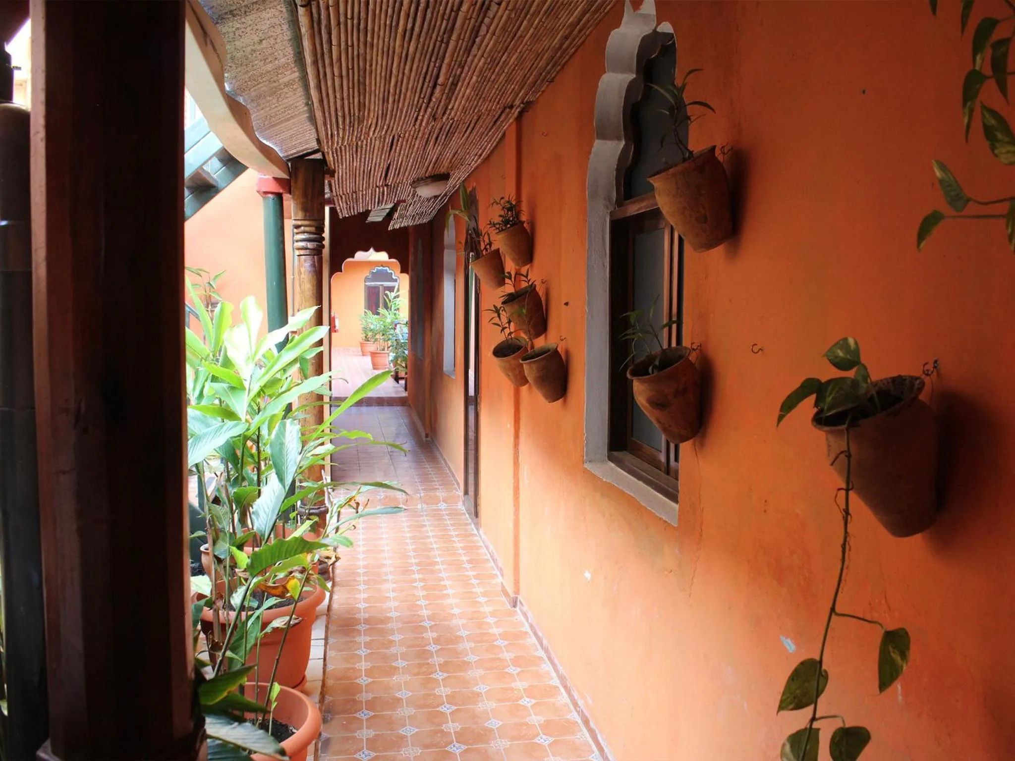 Patio in Boutique Hotel Maharaja