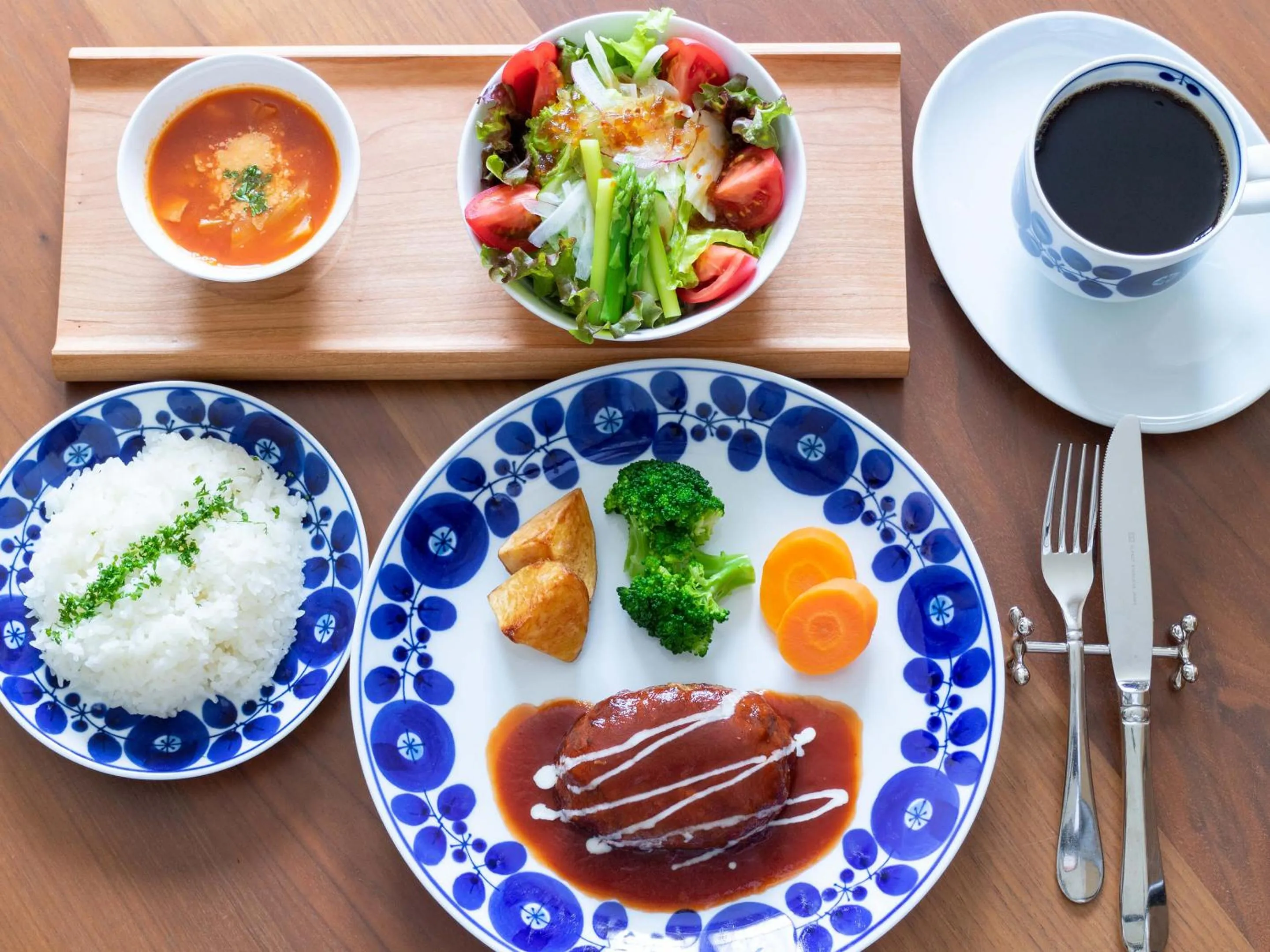 Dinner in Hotel Bliss Villa Hasami