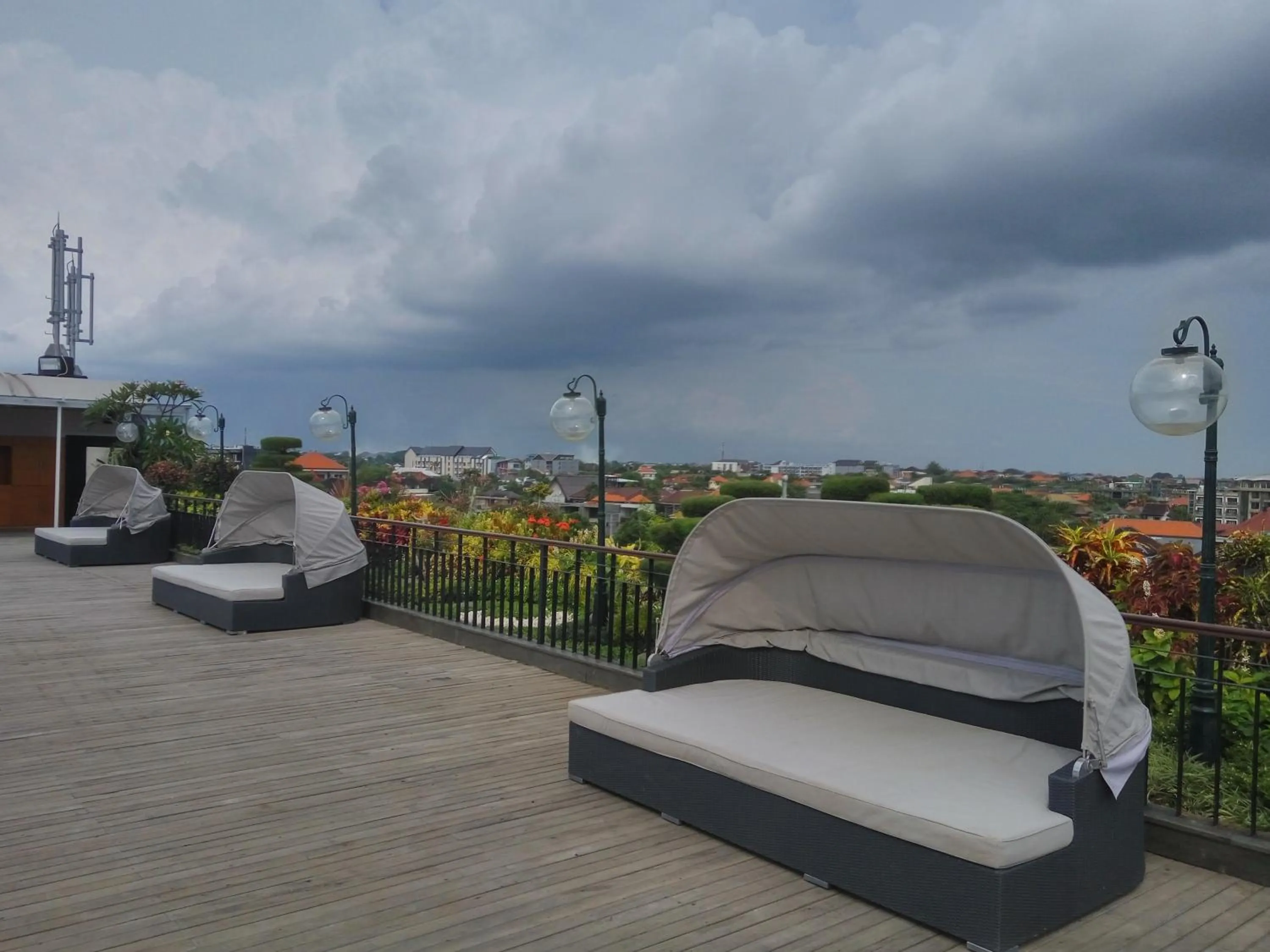 Patio in Jambuluwuk Oceano Seminyak Hotel