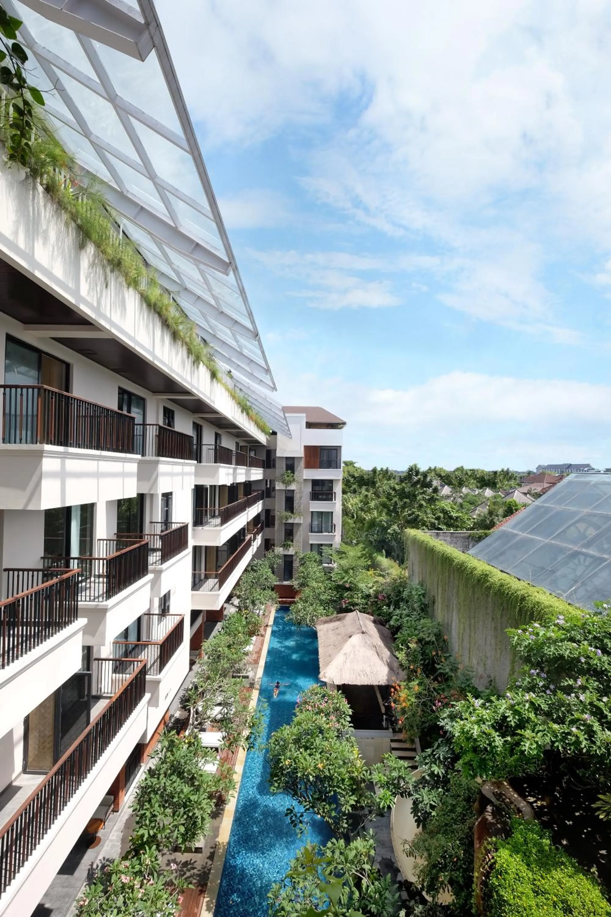 Property building in Jambuluwuk Oceano Seminyak Hotel