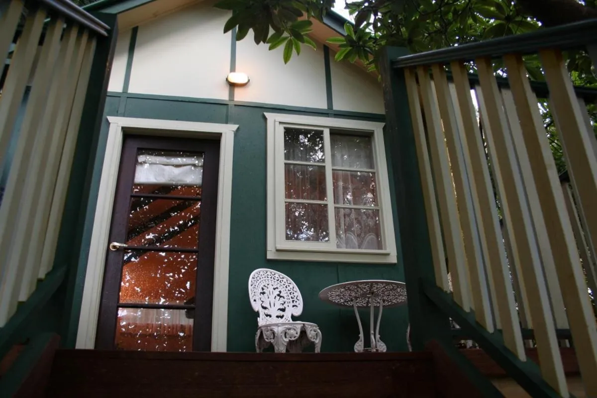 Patio in Lotus Lodges