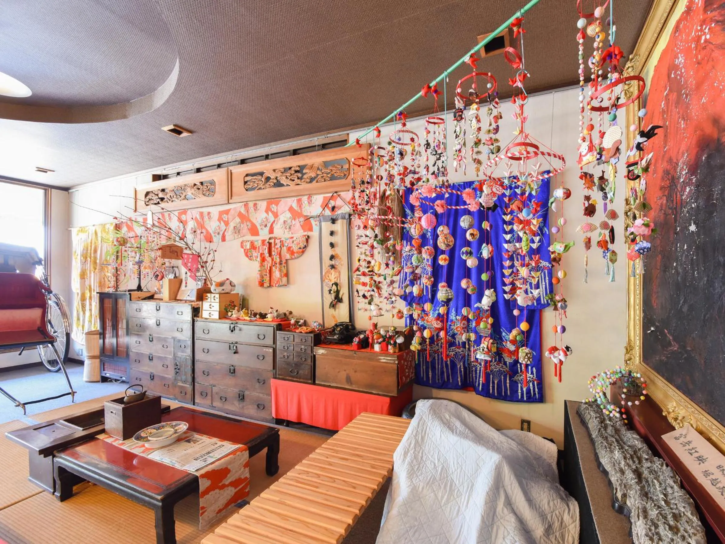 Lobby or reception in Ryokan Marue Honkan