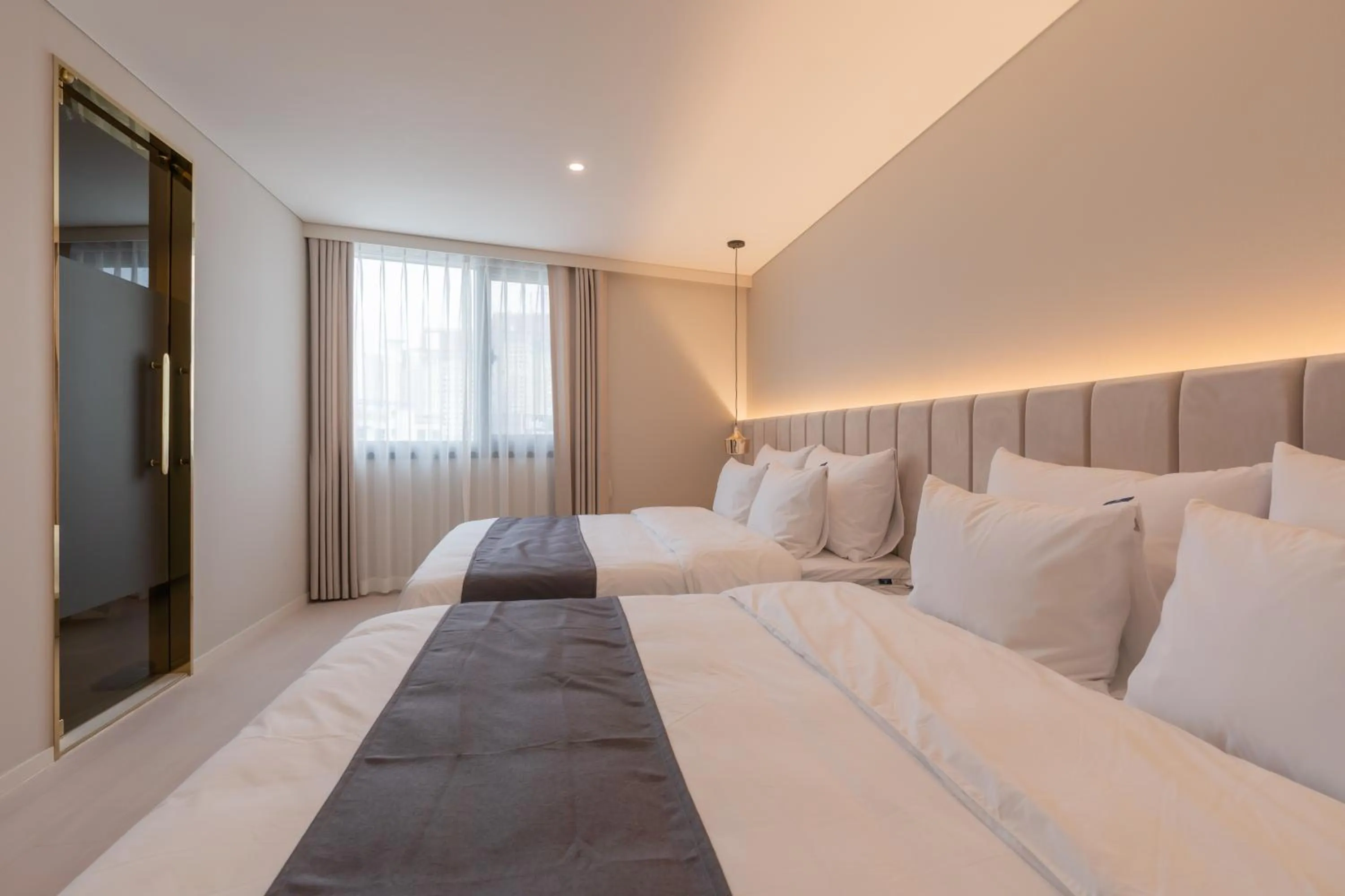 Bed in Denbasta Central Hotel Seomyeon