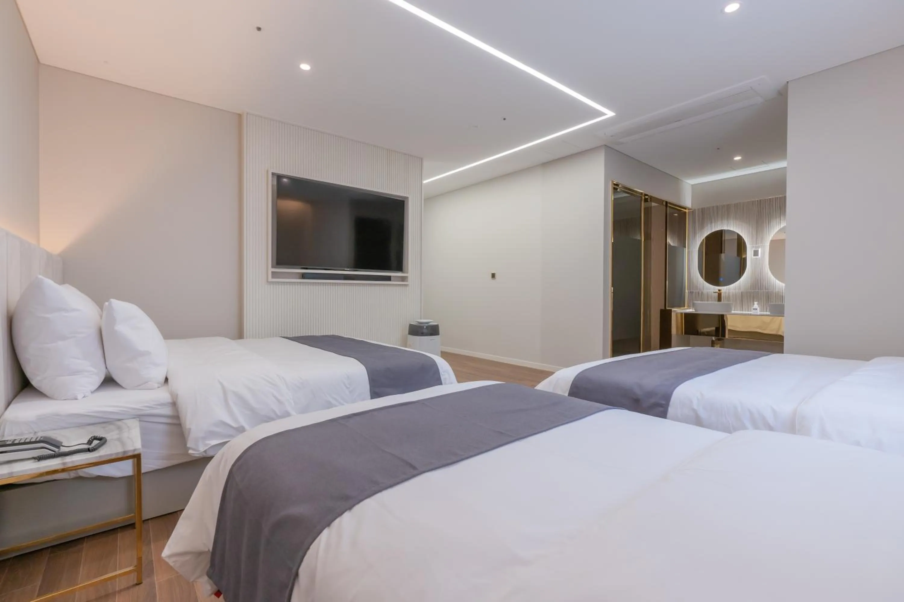 Bed in Denbasta Central Hotel Seomyeon