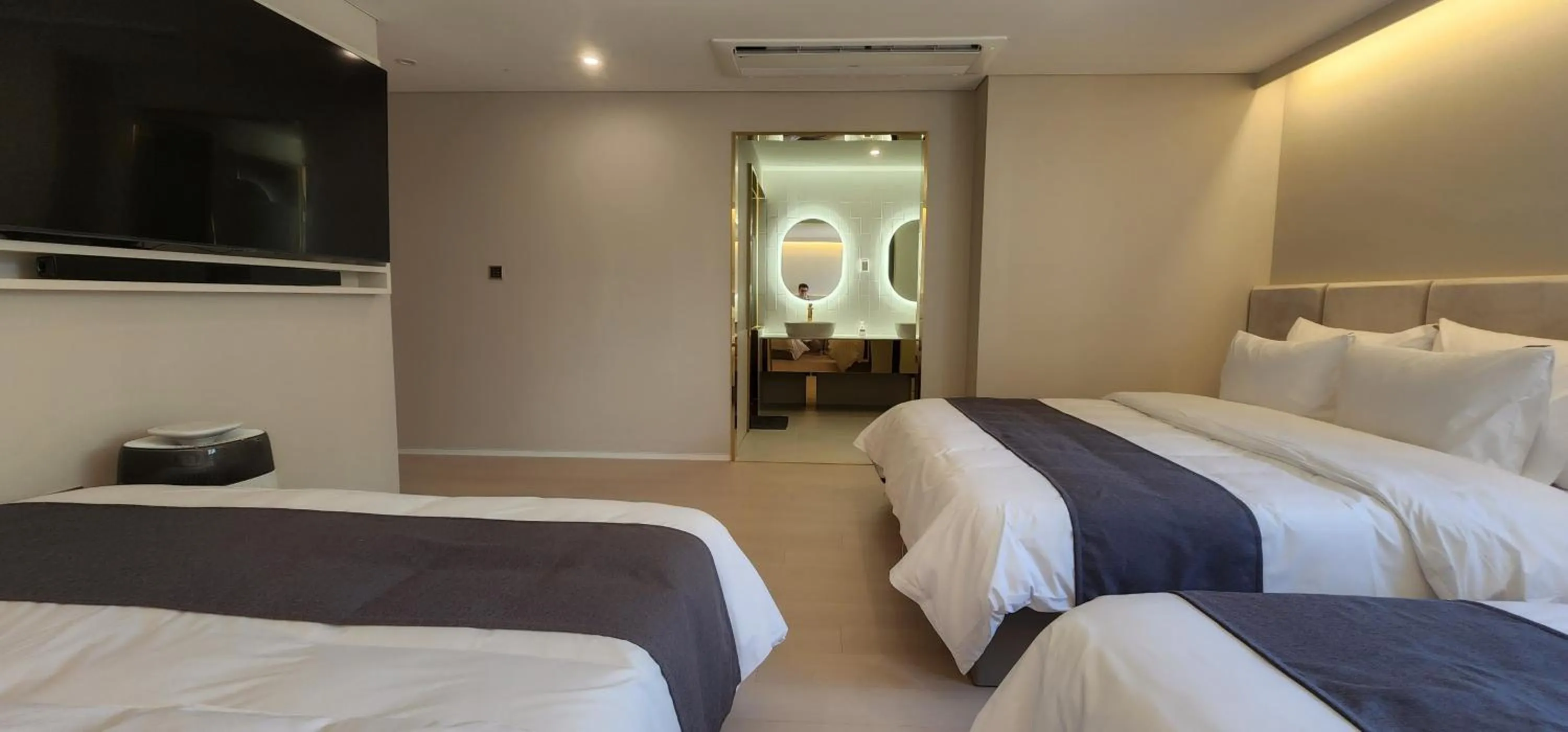 Bed in Denbasta Central Hotel Seomyeon