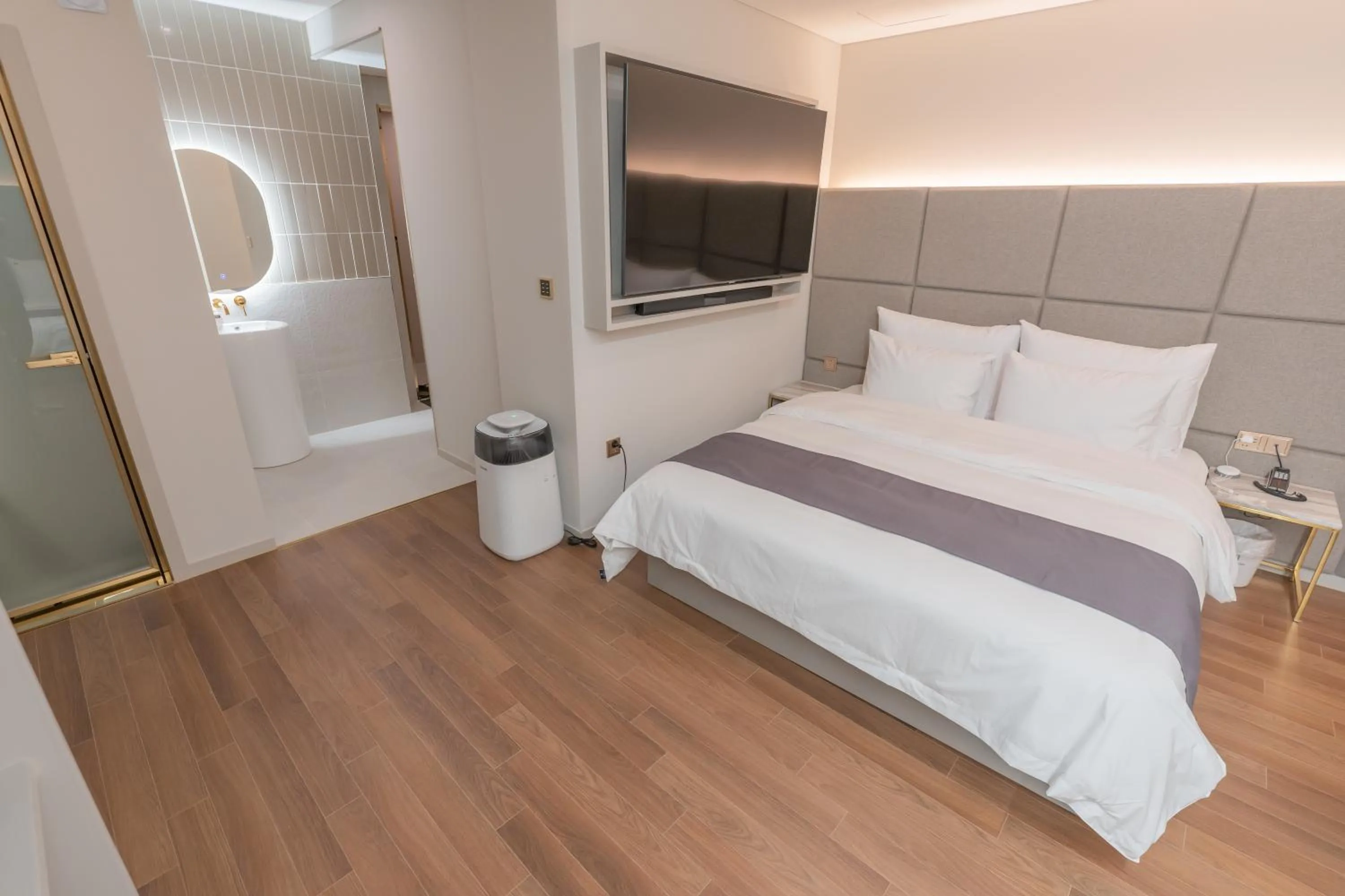 Bed in Denbasta Central Hotel Seomyeon