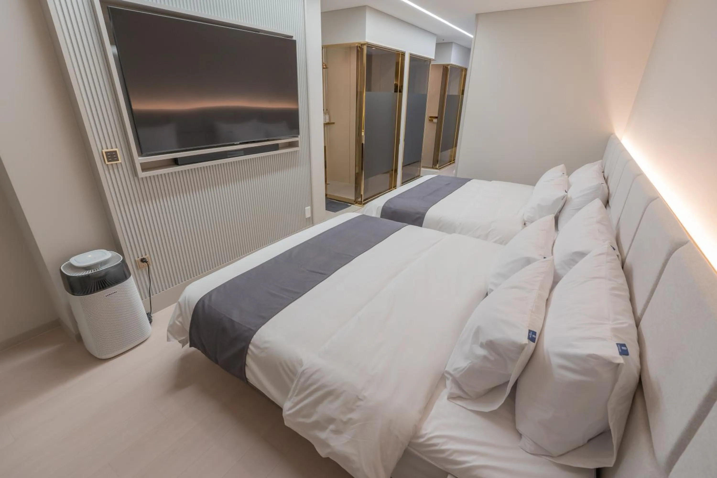 Bed in Denbasta Central Hotel Seomyeon