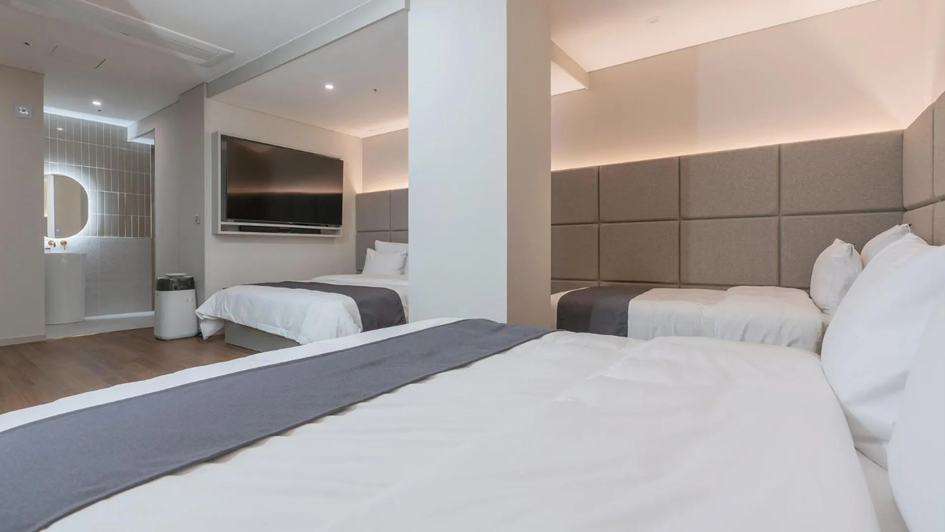 Bed in Denbasta Central Hotel Seomyeon