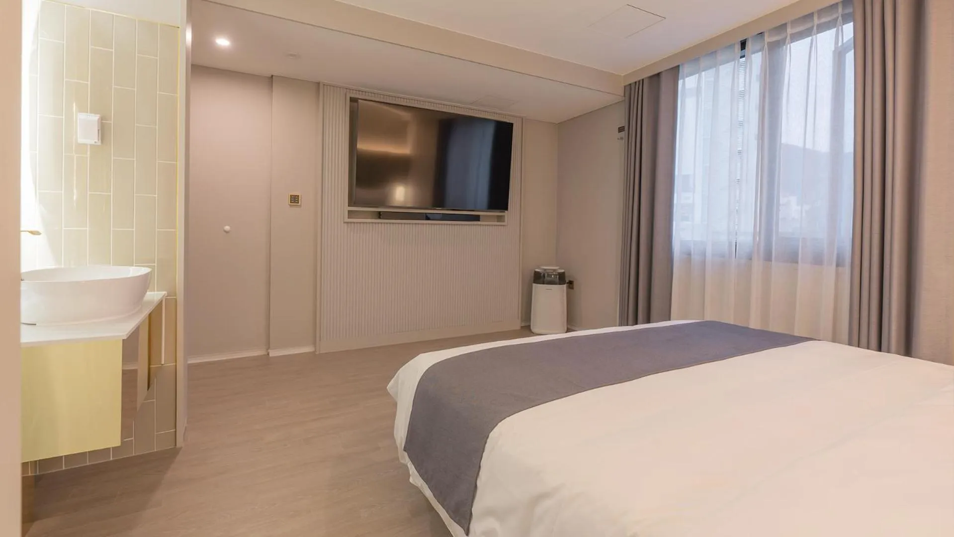 Bed in Denbasta Central Hotel Seomyeon