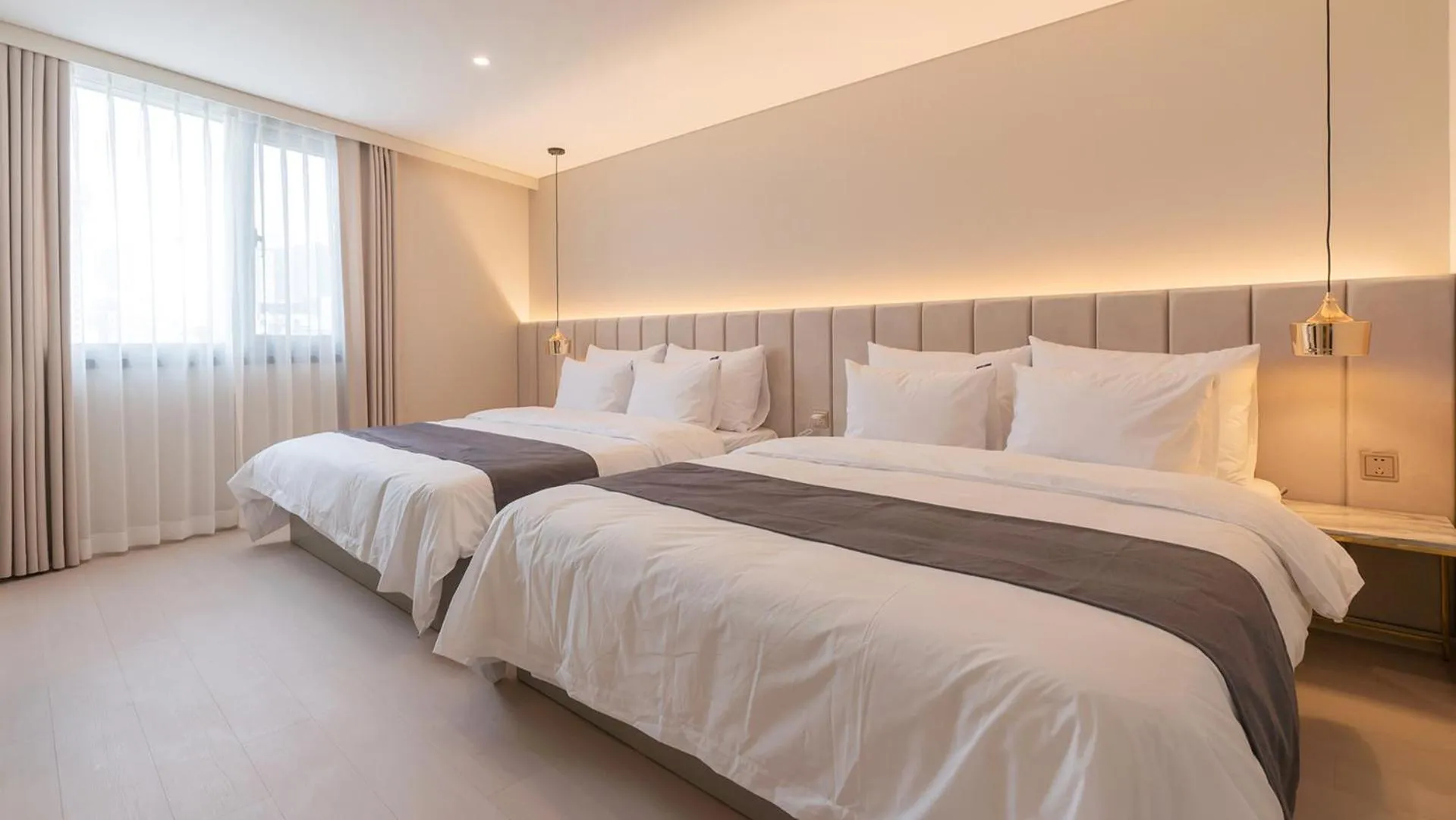 Bed in Denbasta Central Hotel Seomyeon