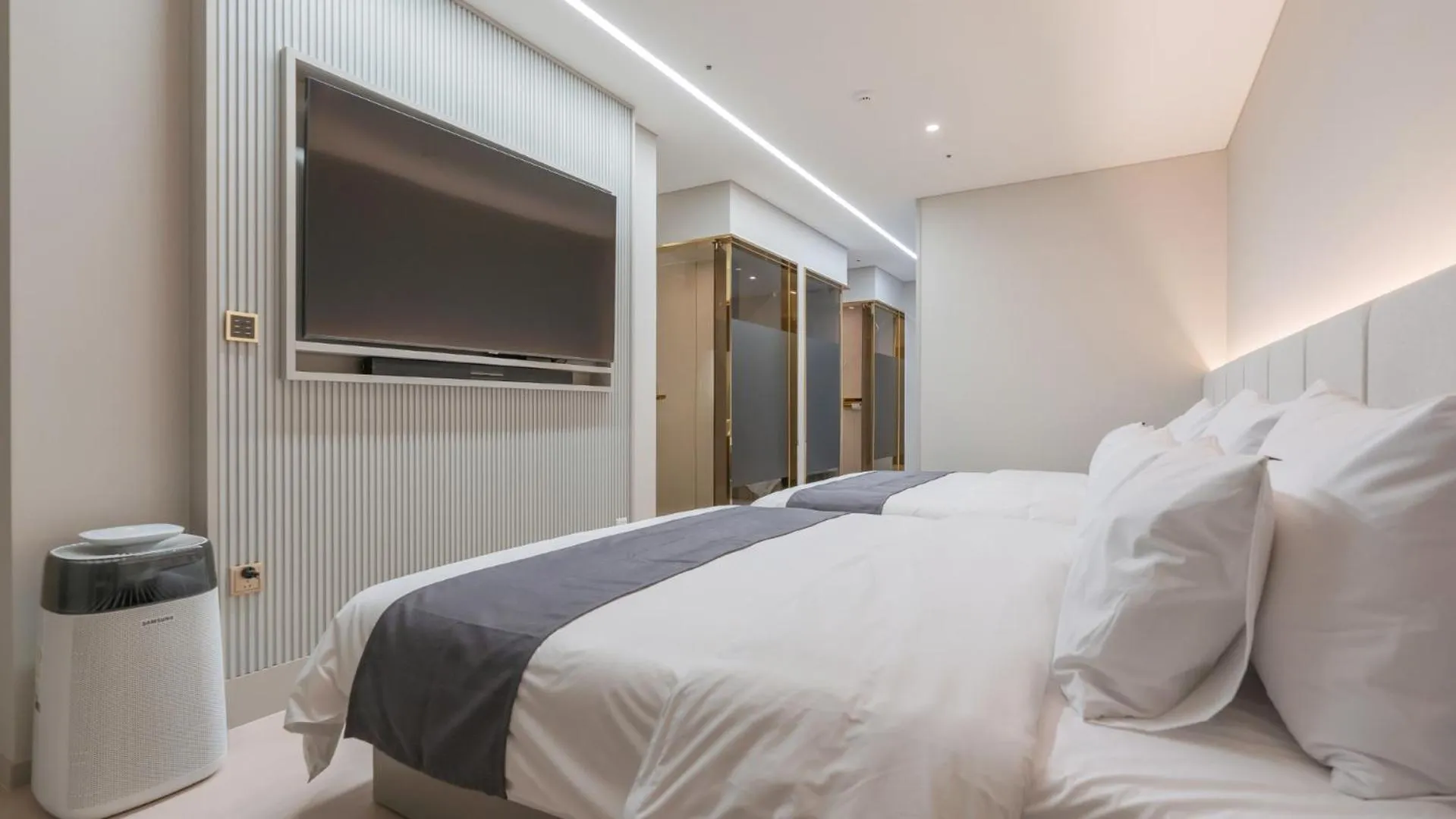 Bed in Denbasta Central Hotel Seomyeon