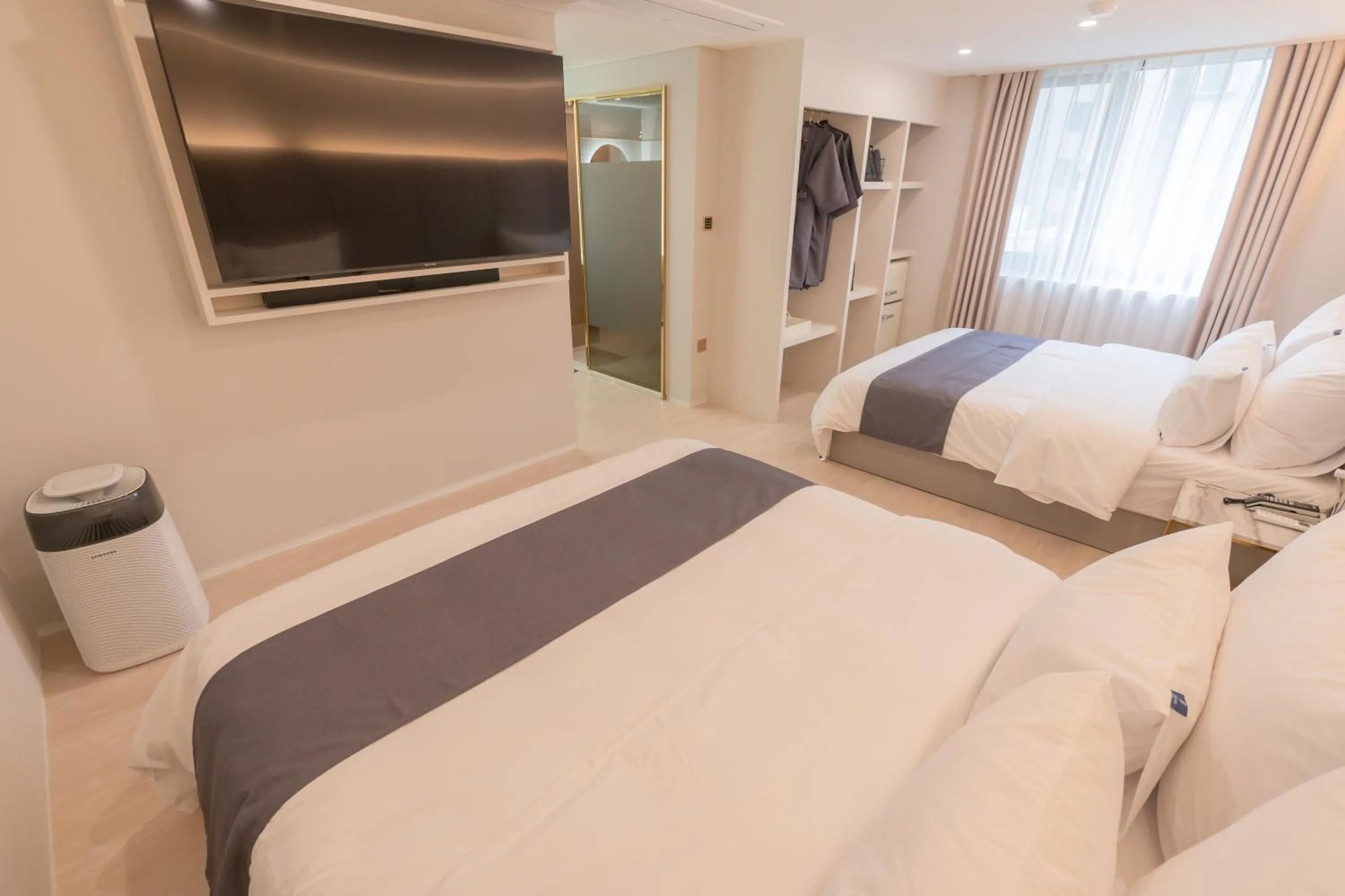 Bed in Denbasta Central Hotel Seomyeon